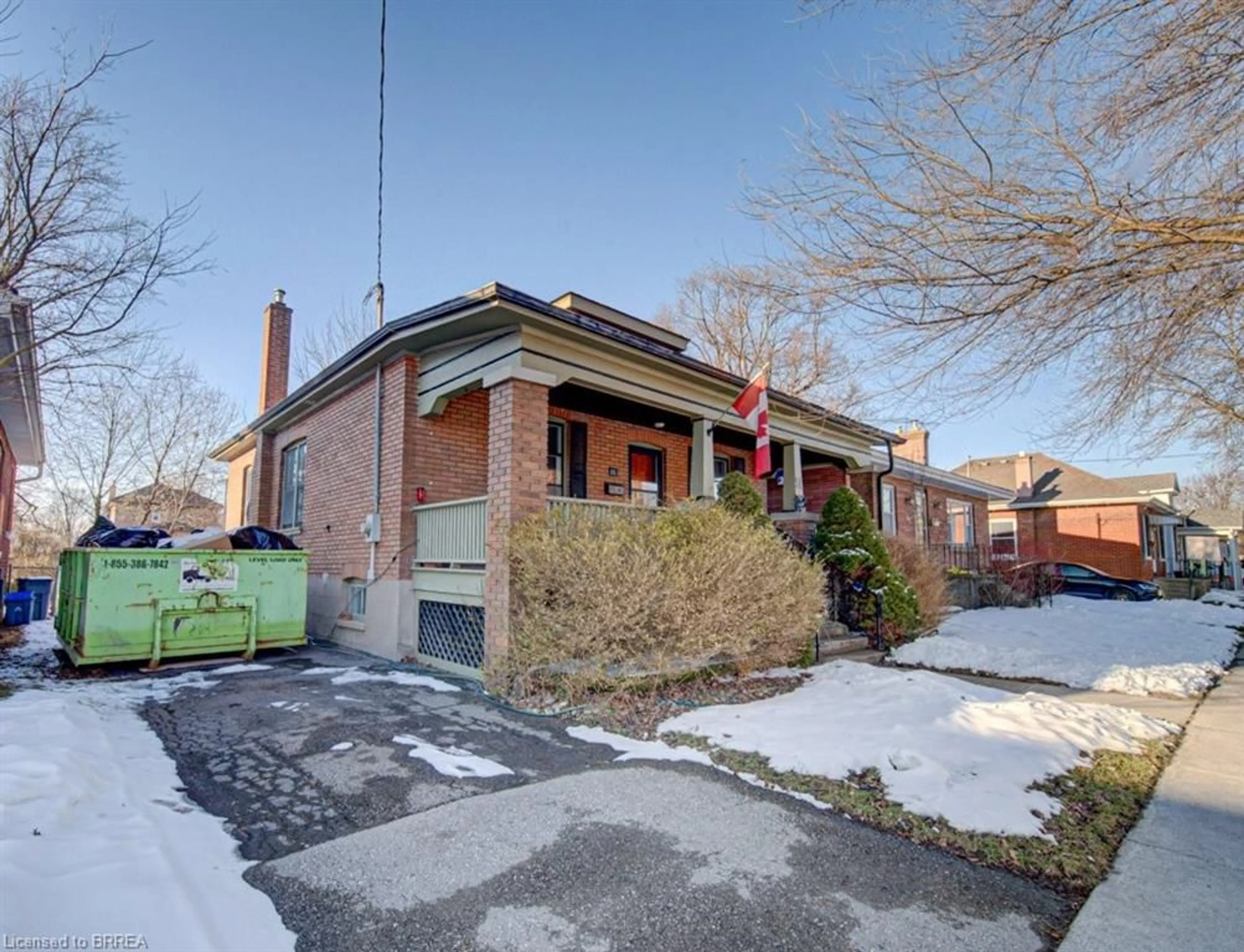 Home with brick exterior material, street for 51 Brunswick St, Brantford Ontario N3T 1E9