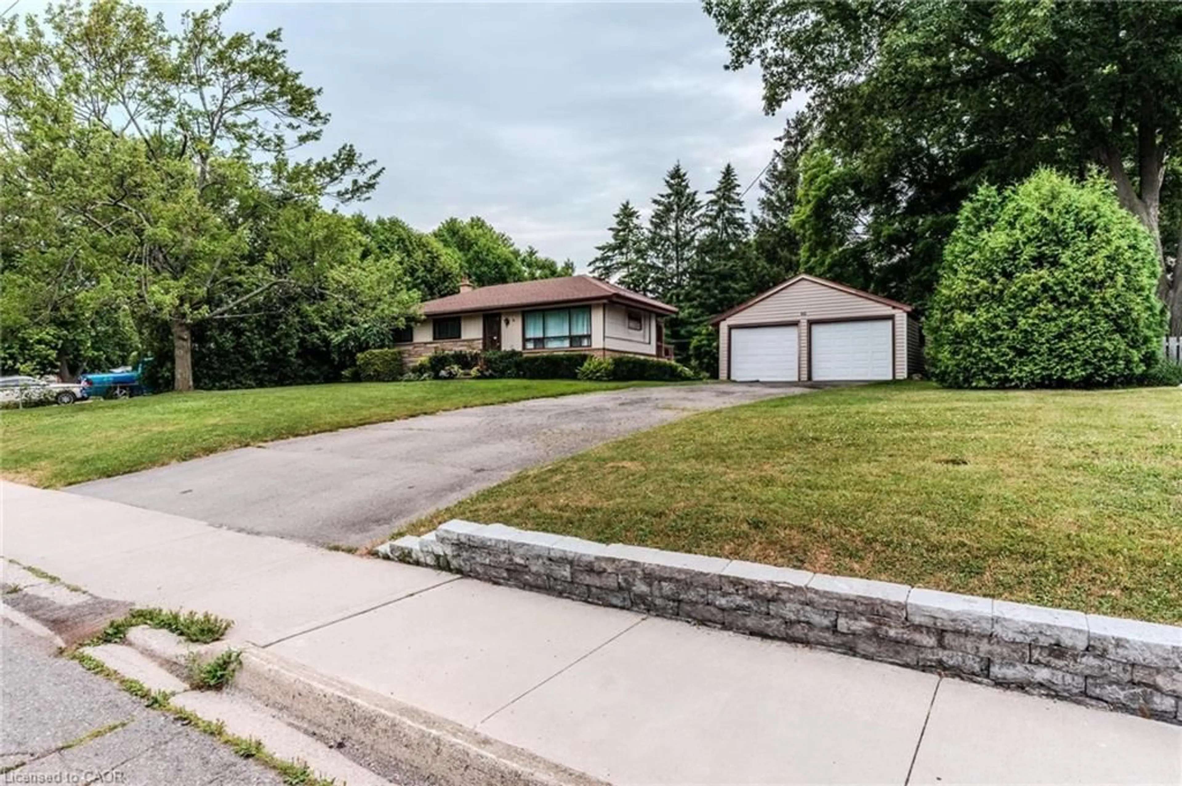 Home with brick exterior material, street for 46 First St, Waterdown Ontario L0R 2H0