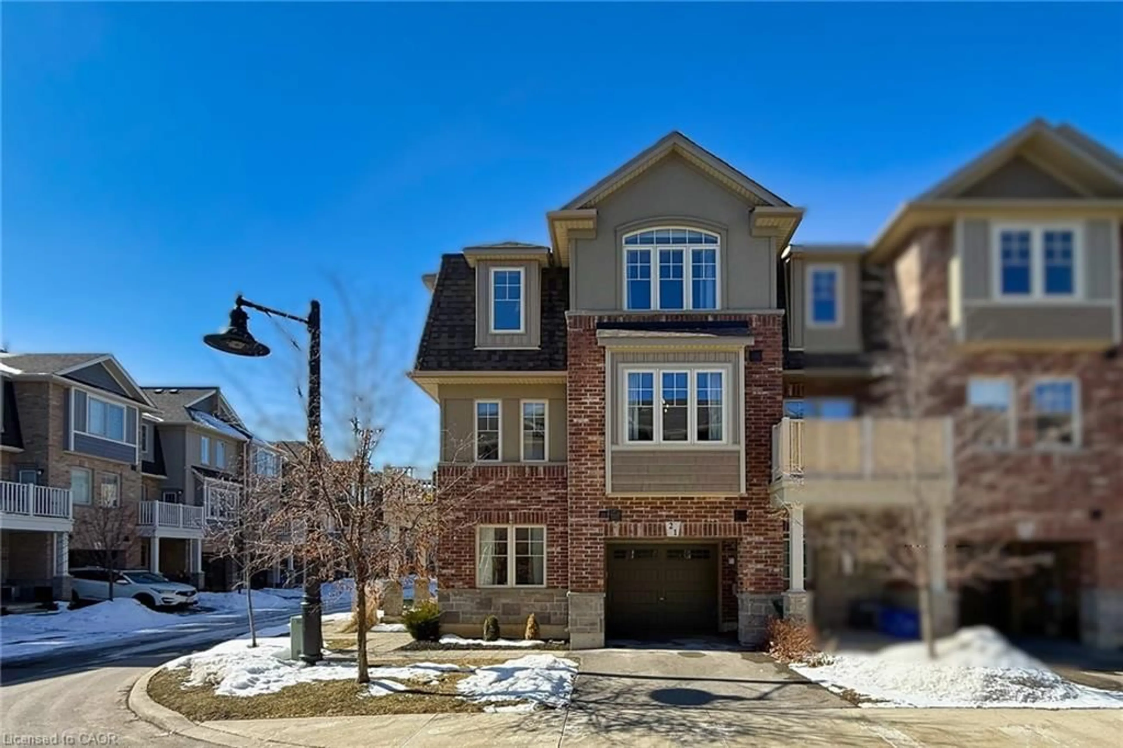 Home with brick exterior material, street for 21 Marr Lane, Ancaster Ontario L9K 0K1