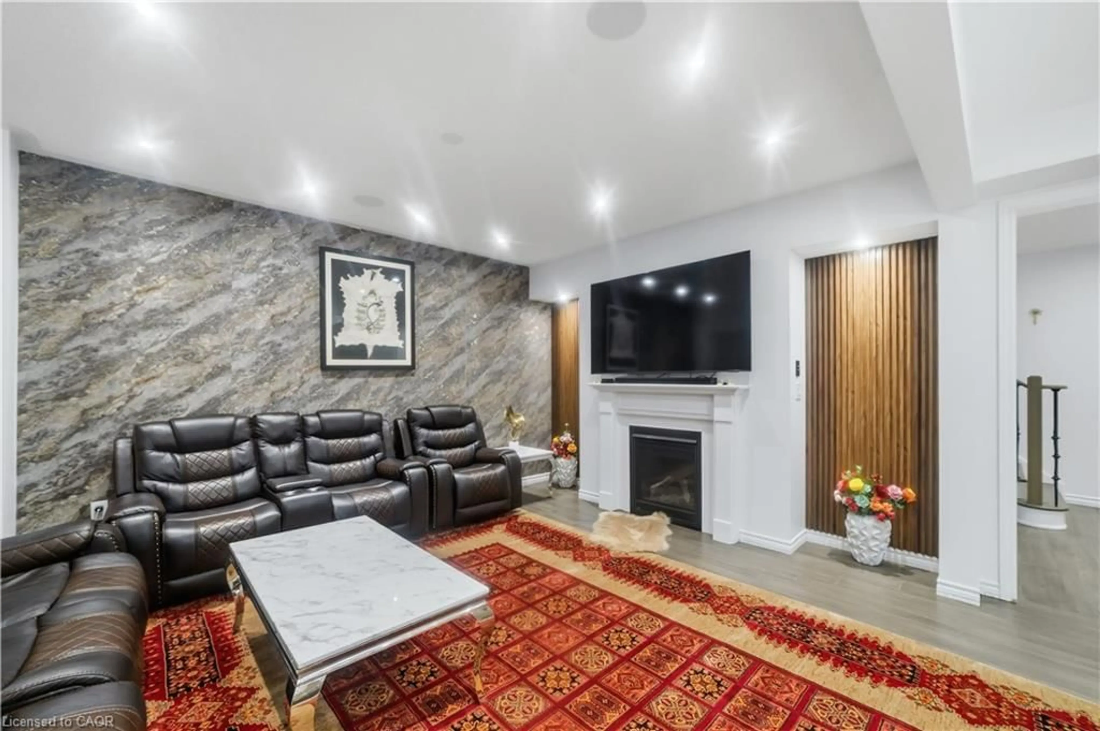 Home theater for 219 William Fair Dr, Bowmanville Ontario L1C 4A6