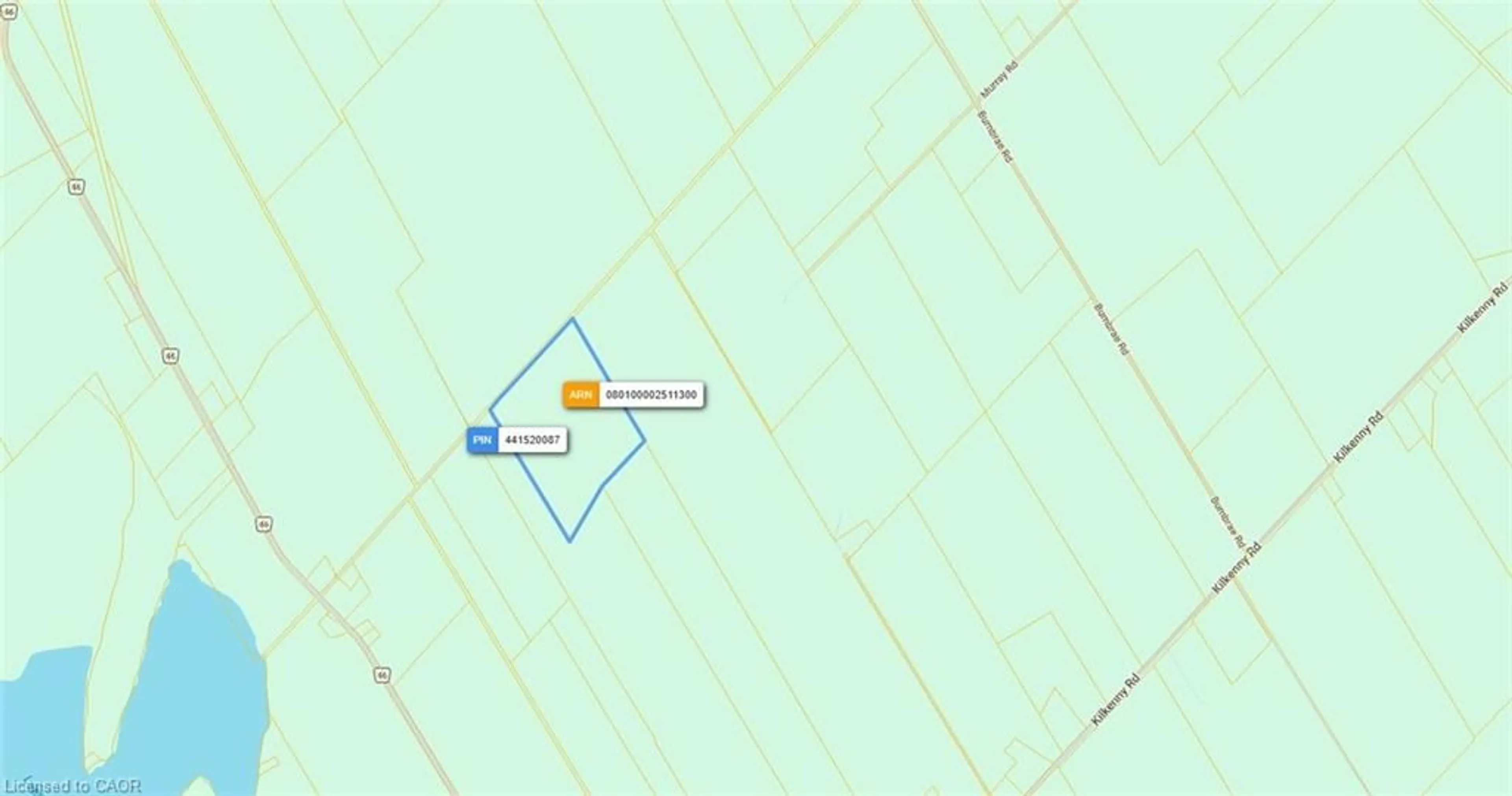 Picture of a map for PT LT 29 Con 4, Elizabethtown Ontario K0E 1M0