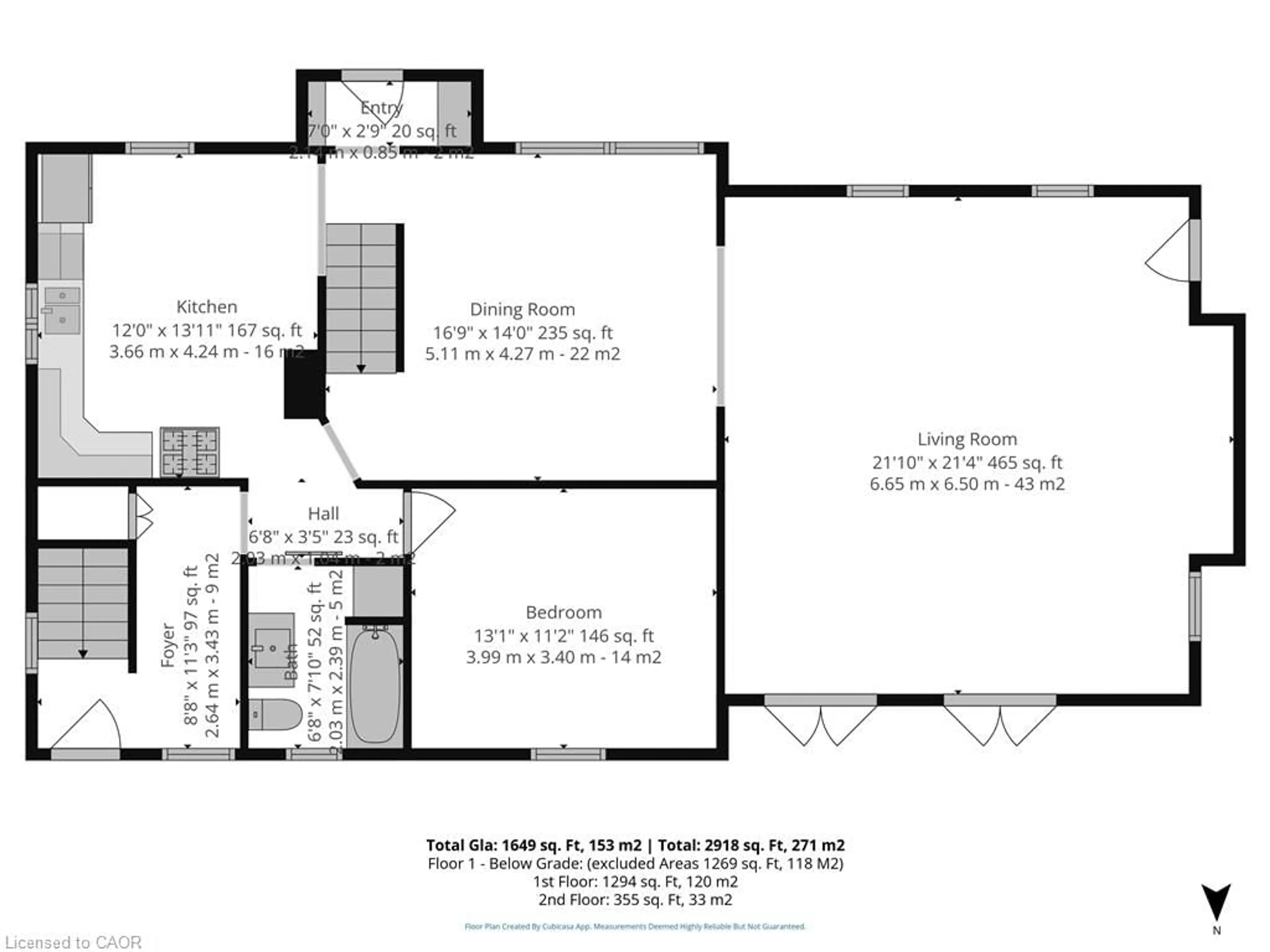 Floor plan for 4591 Haldimand Road 20 Rd, Dunnville Ontario N1A 2W3