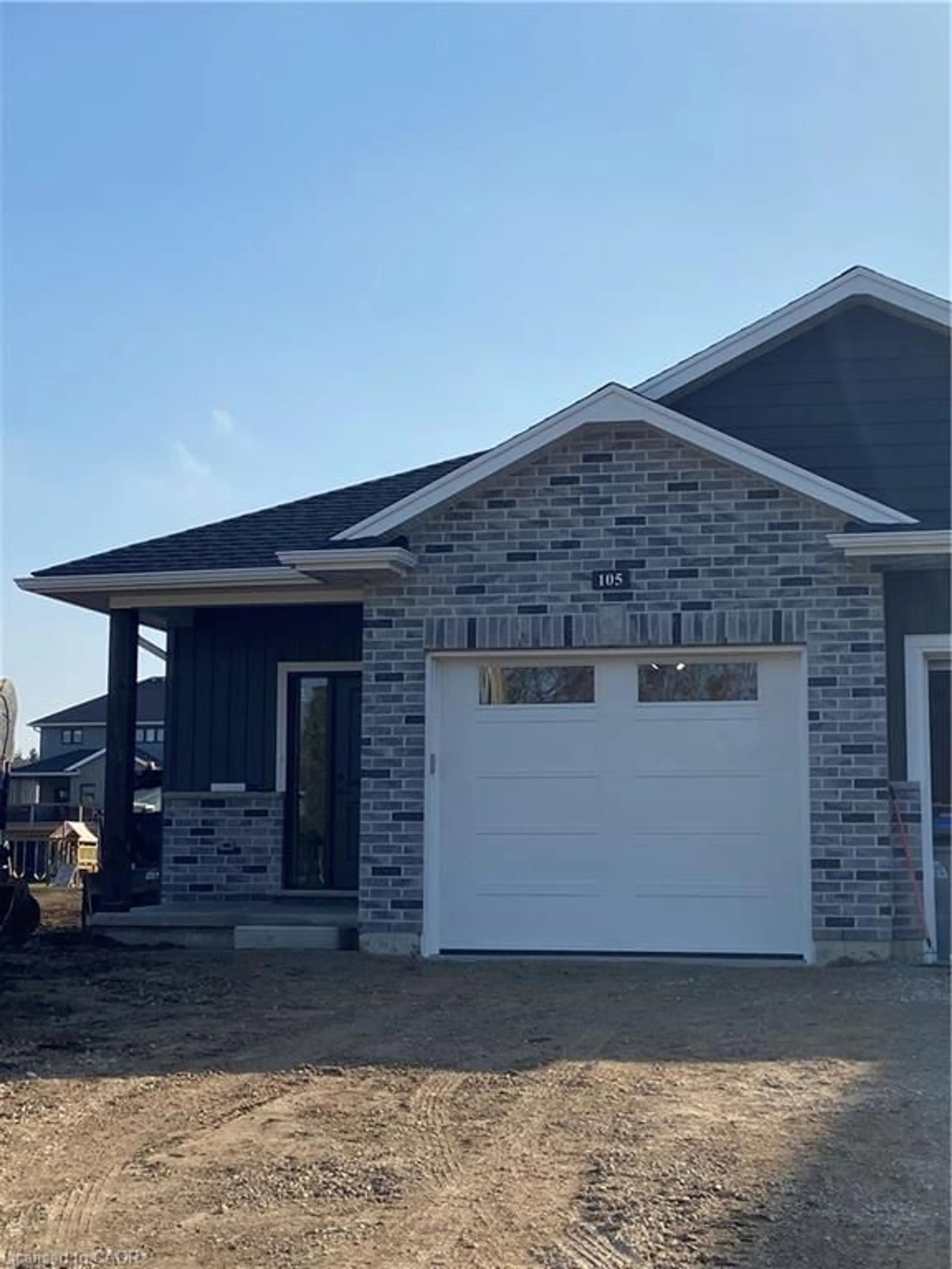 Home with brick exterior material, street for 105 Simcoe St, Exeter Ontario N0M 1S1