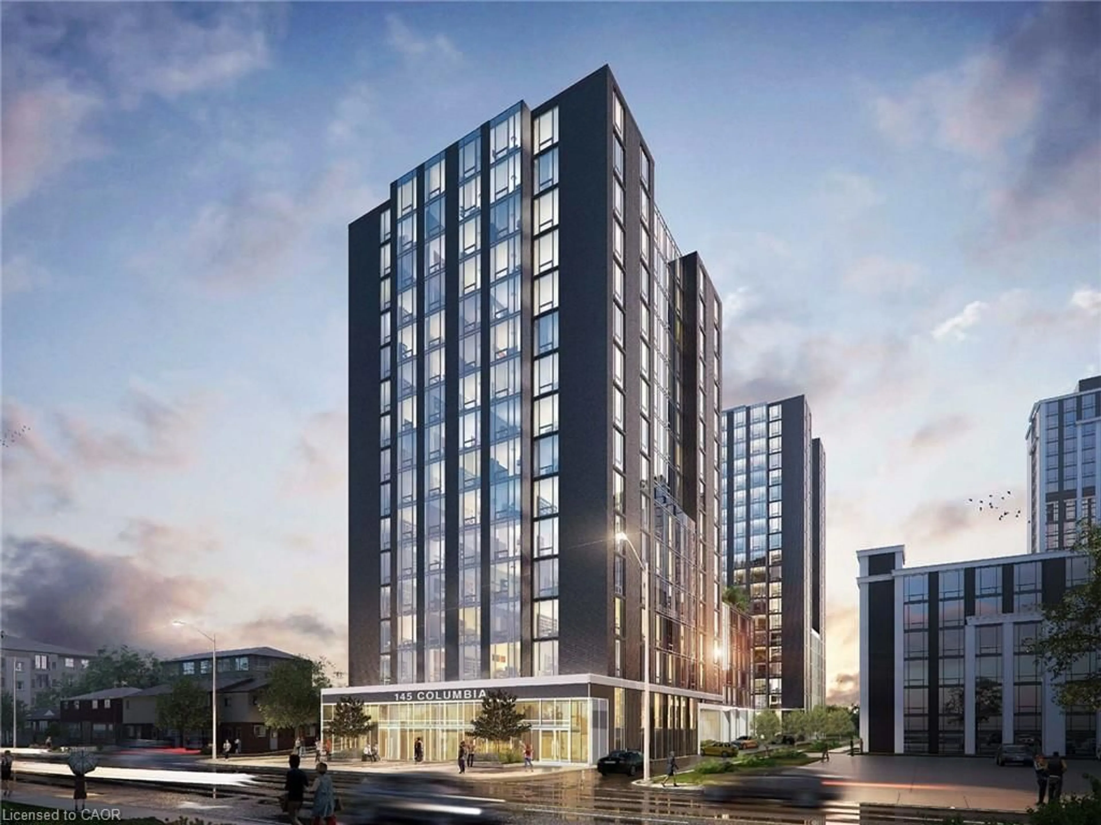 Indoor foyer for 145 Columbia St #1135, Waterloo Ontario N2L 0K7