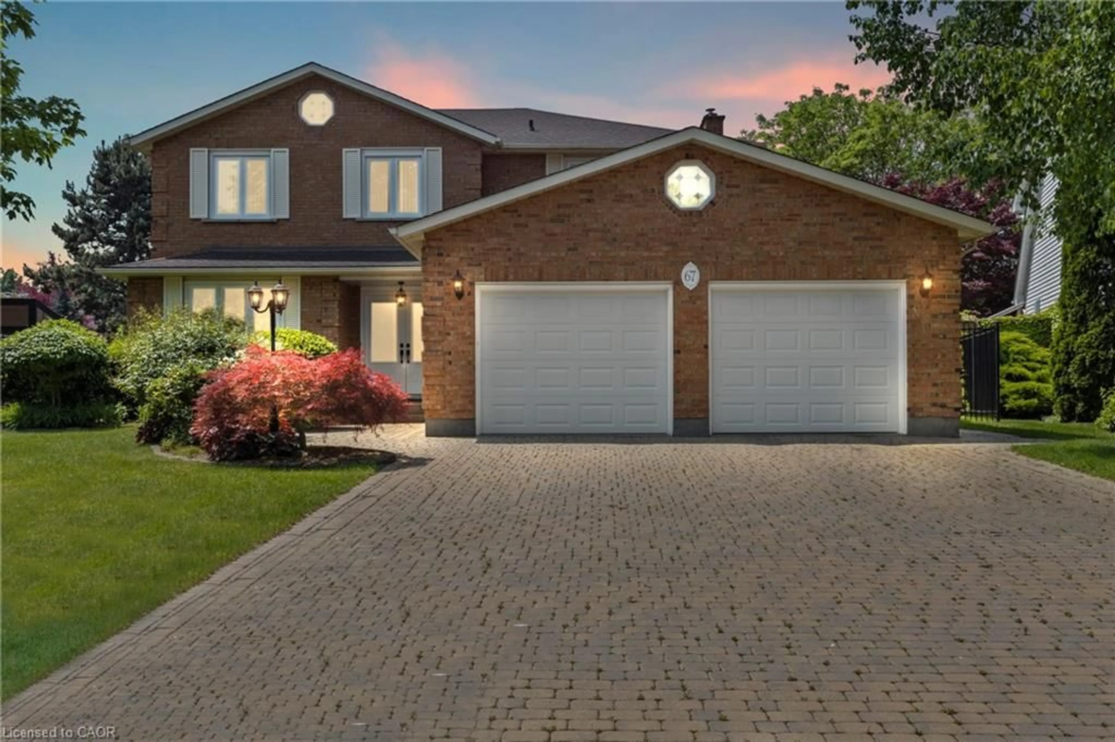 Home with brick exterior material, street for 67 The Promenade, Niagara-on-the-Lake Ontario L0S 1J0