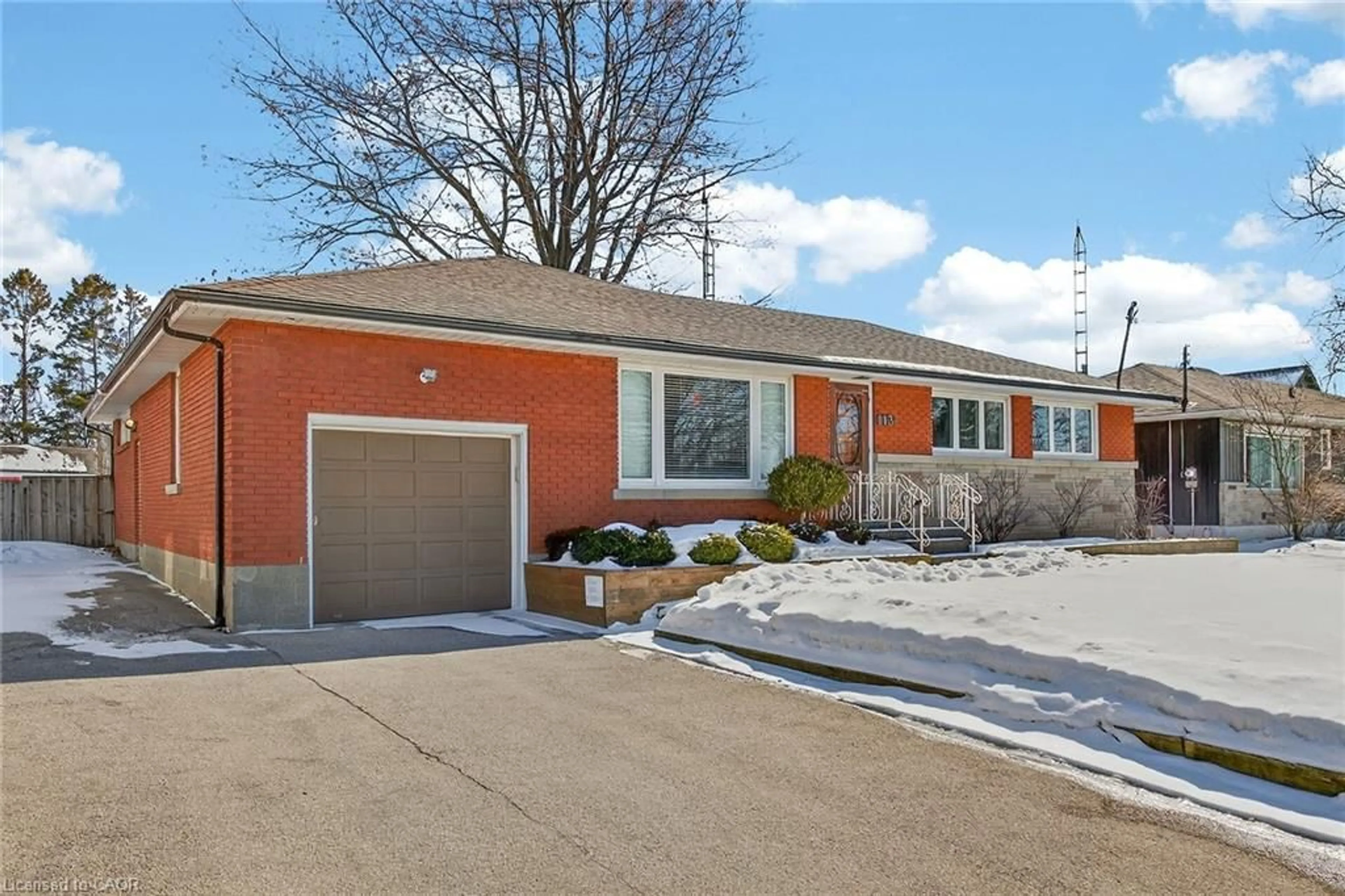 Home with brick exterior material, street for 113 Glancaster Rd, Ancaster Ontario L9G 3K9