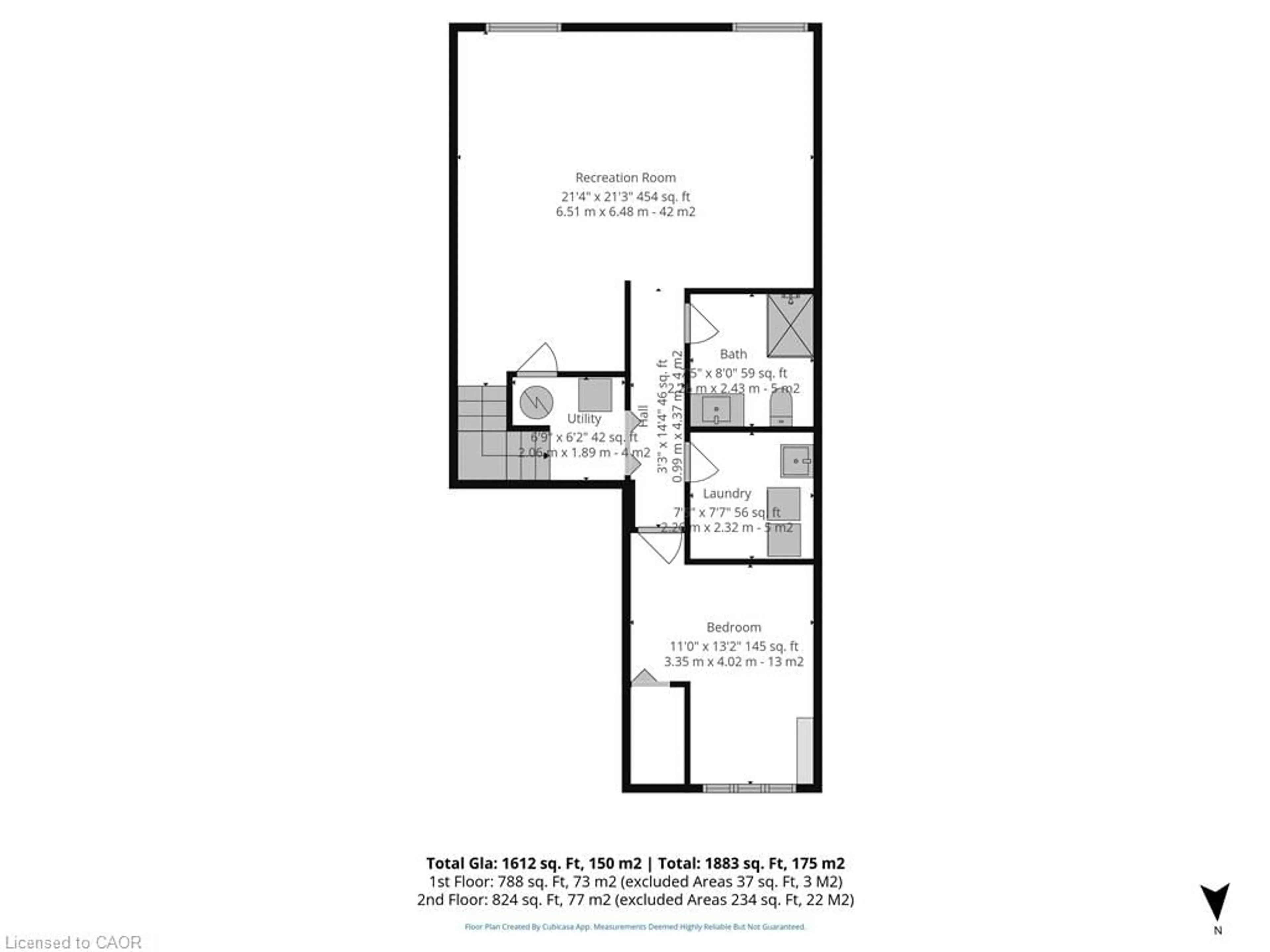 Floor plan for 70 North Main St, Simcoe Ontario N3Y 2M3