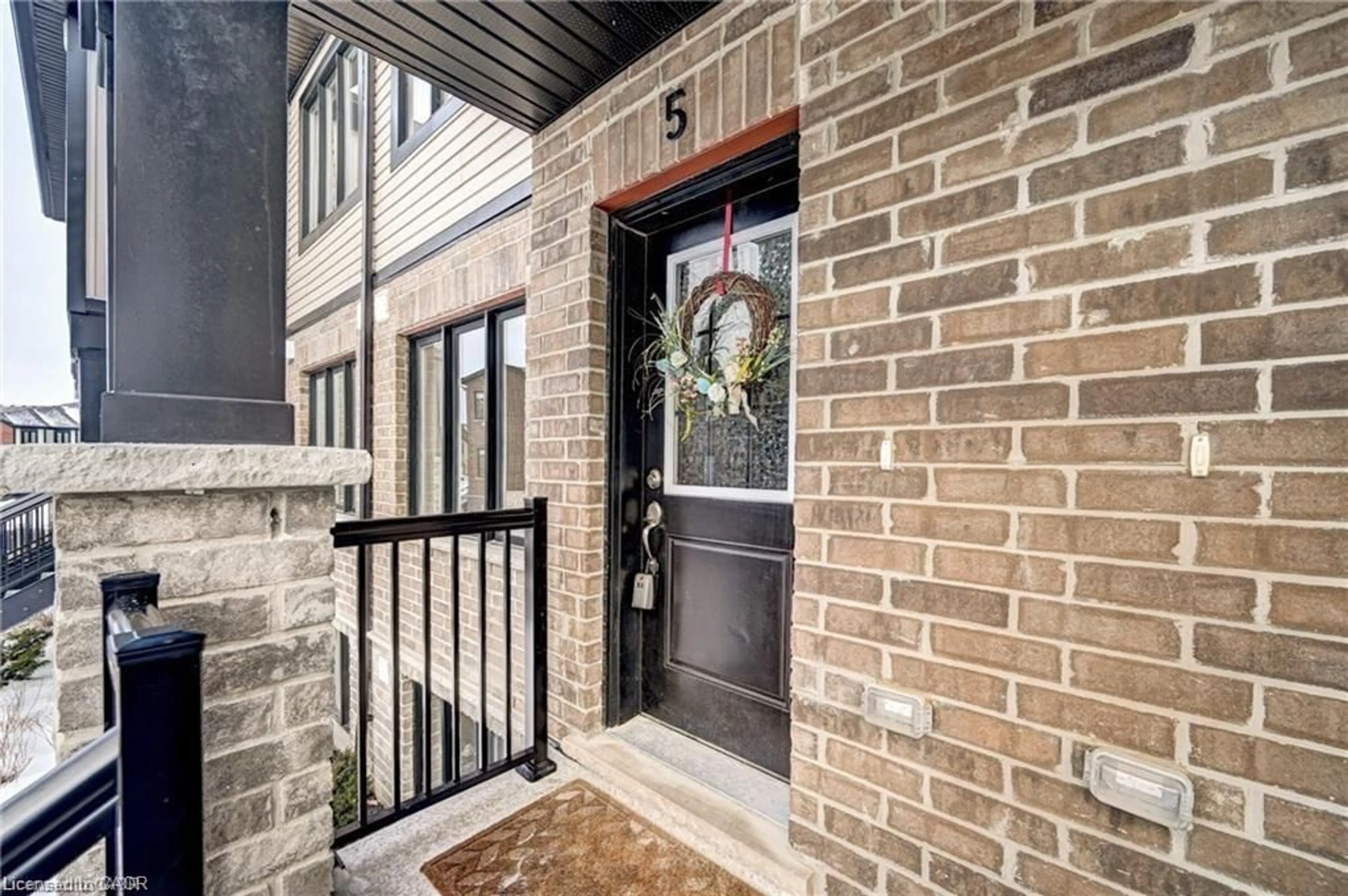 Home with brick exterior material, street for 160 Rochefort St #E5, Kitchener Ontario N2R 1V5