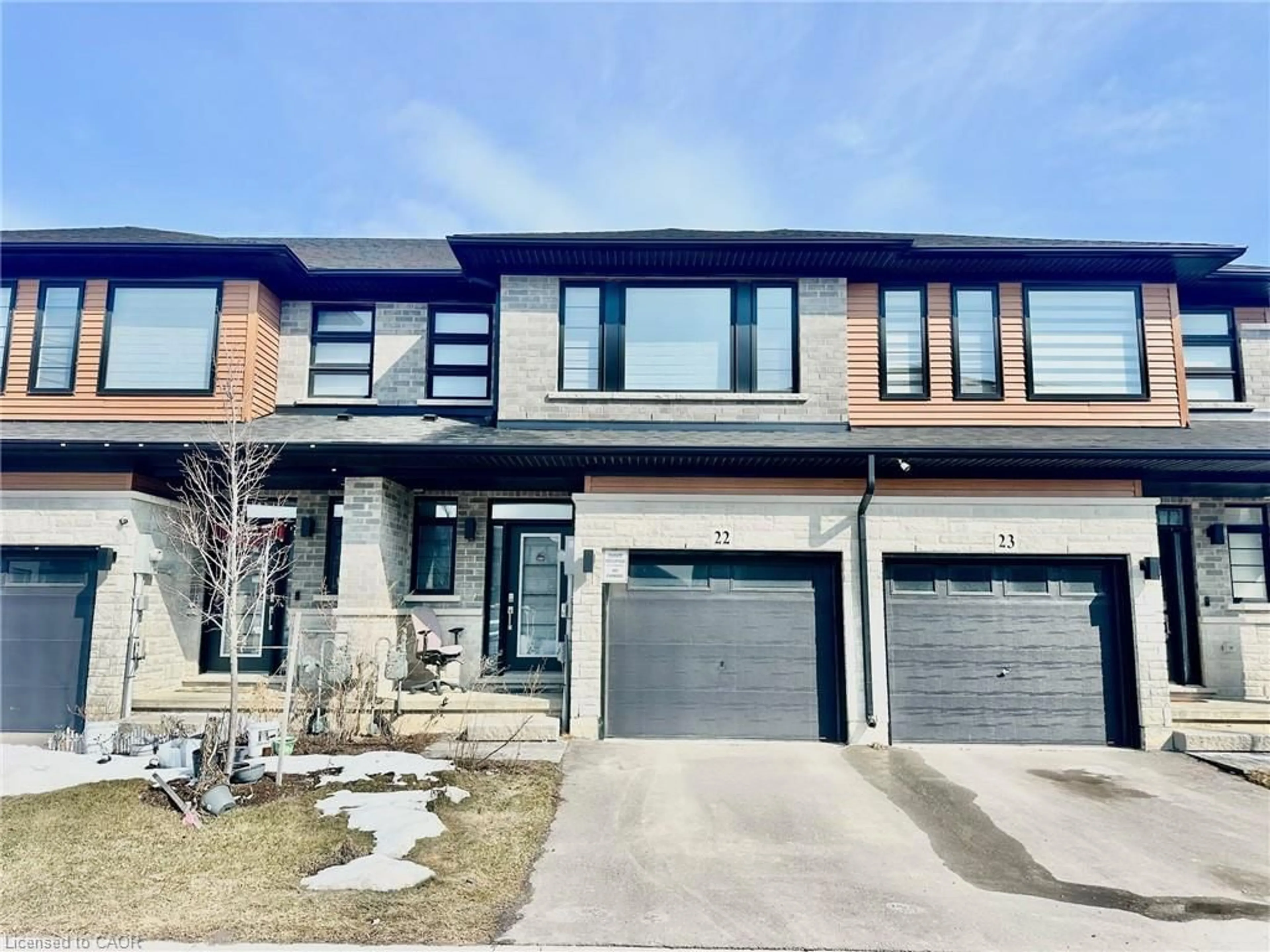 Home with brick exterior material, street for 461 Blackburn Dr #22, Brantford Ontario N3T 0W9