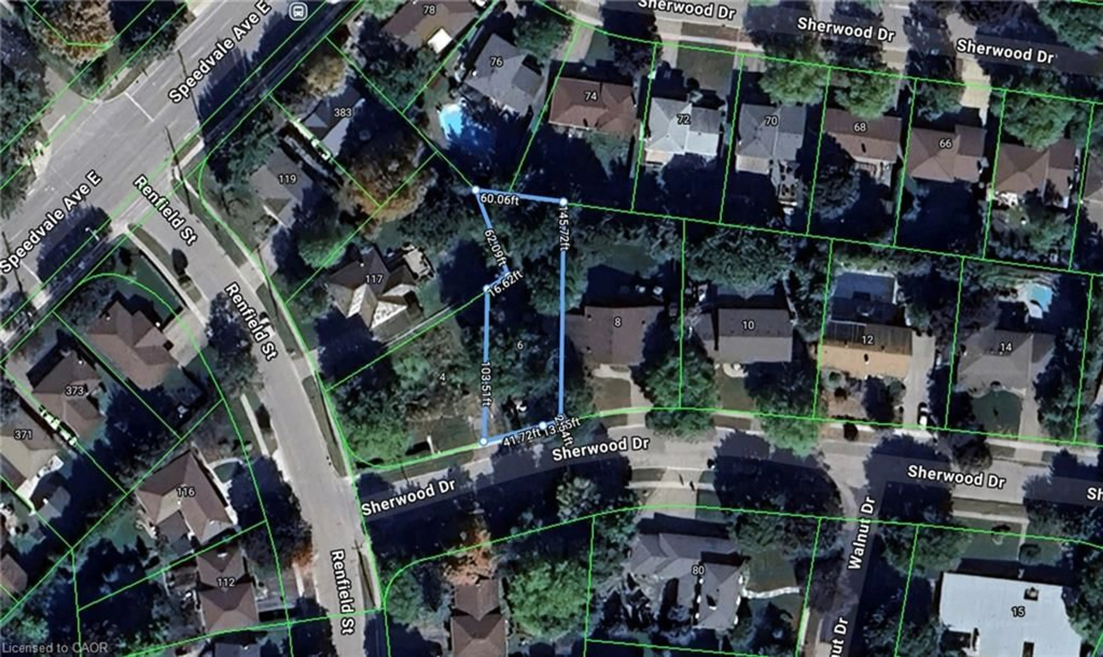 A pic from outside/outdoor area/front of a property/back of a property/a pic from drone, street for 6 Sherwood Dr, Guelph Ontario N1E 1R6