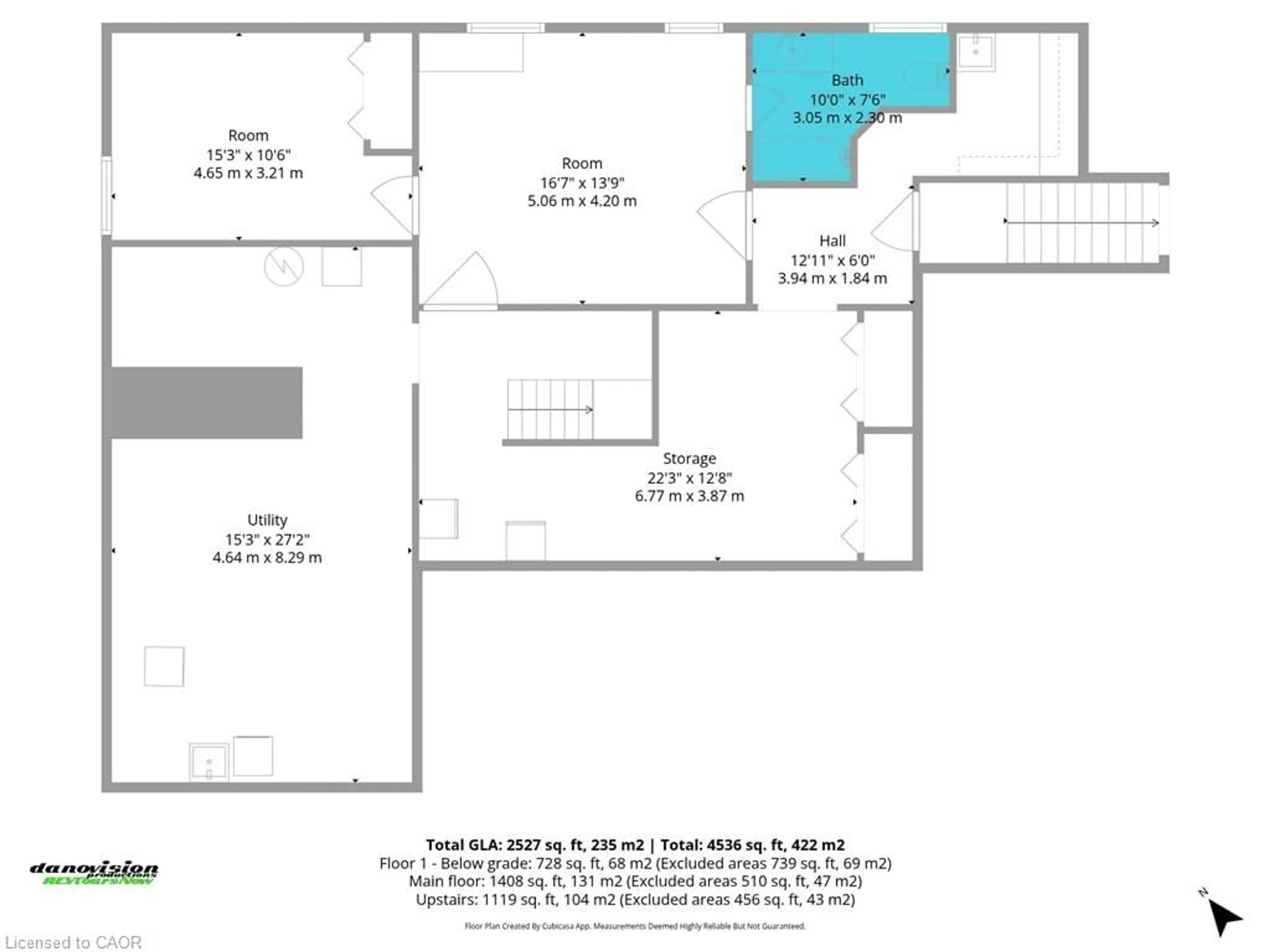 Floor plan for 14 Prospect St, Port Dover Ontario N0A 1N6