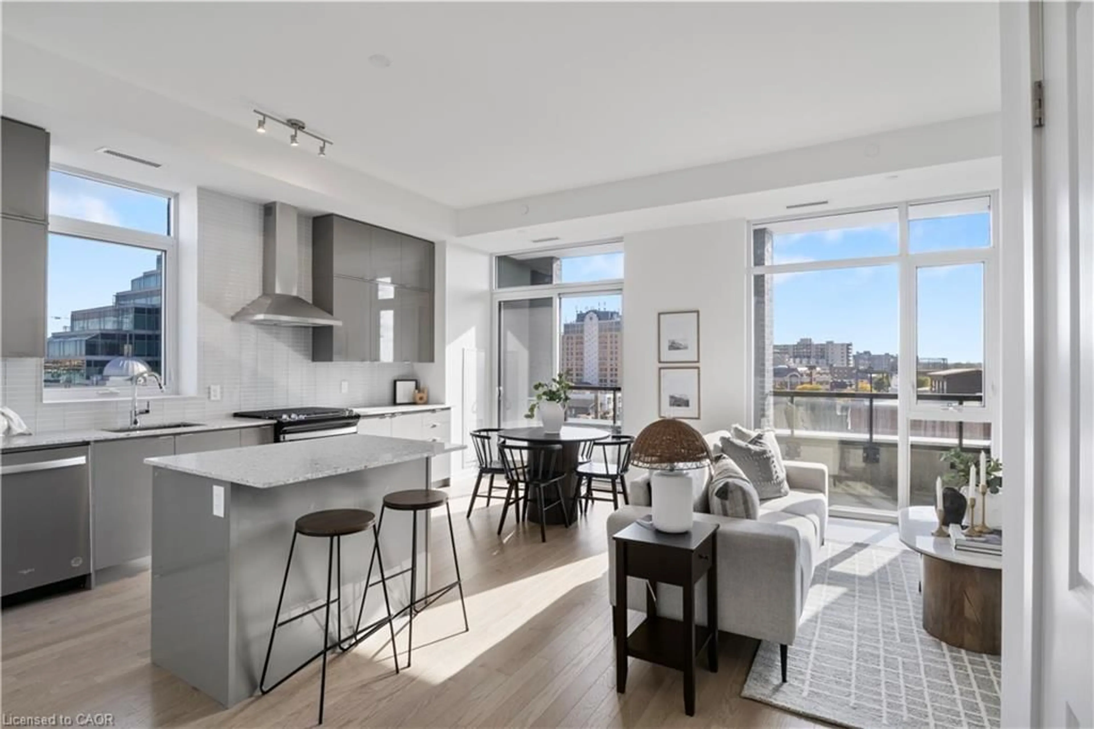 Open concept kitchen, unknown for 55 Duke St #420, Kitchener Ontario N2H 0C9