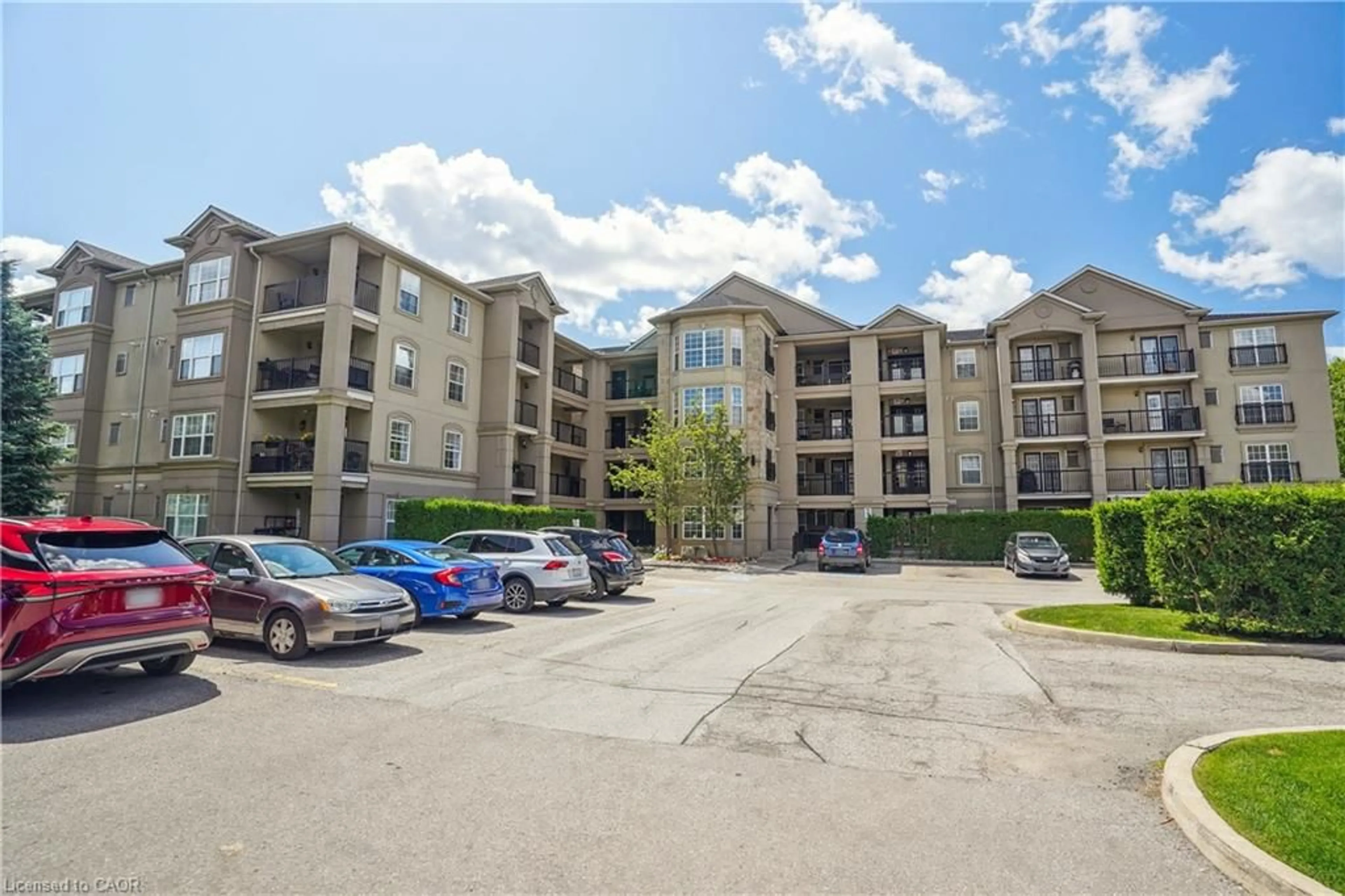 A pic from outside/outdoor area/front of a property/back of a property/a pic from drone, unknown for 1487 Maple Ave #208, Milton Ontario L9T 0B7
