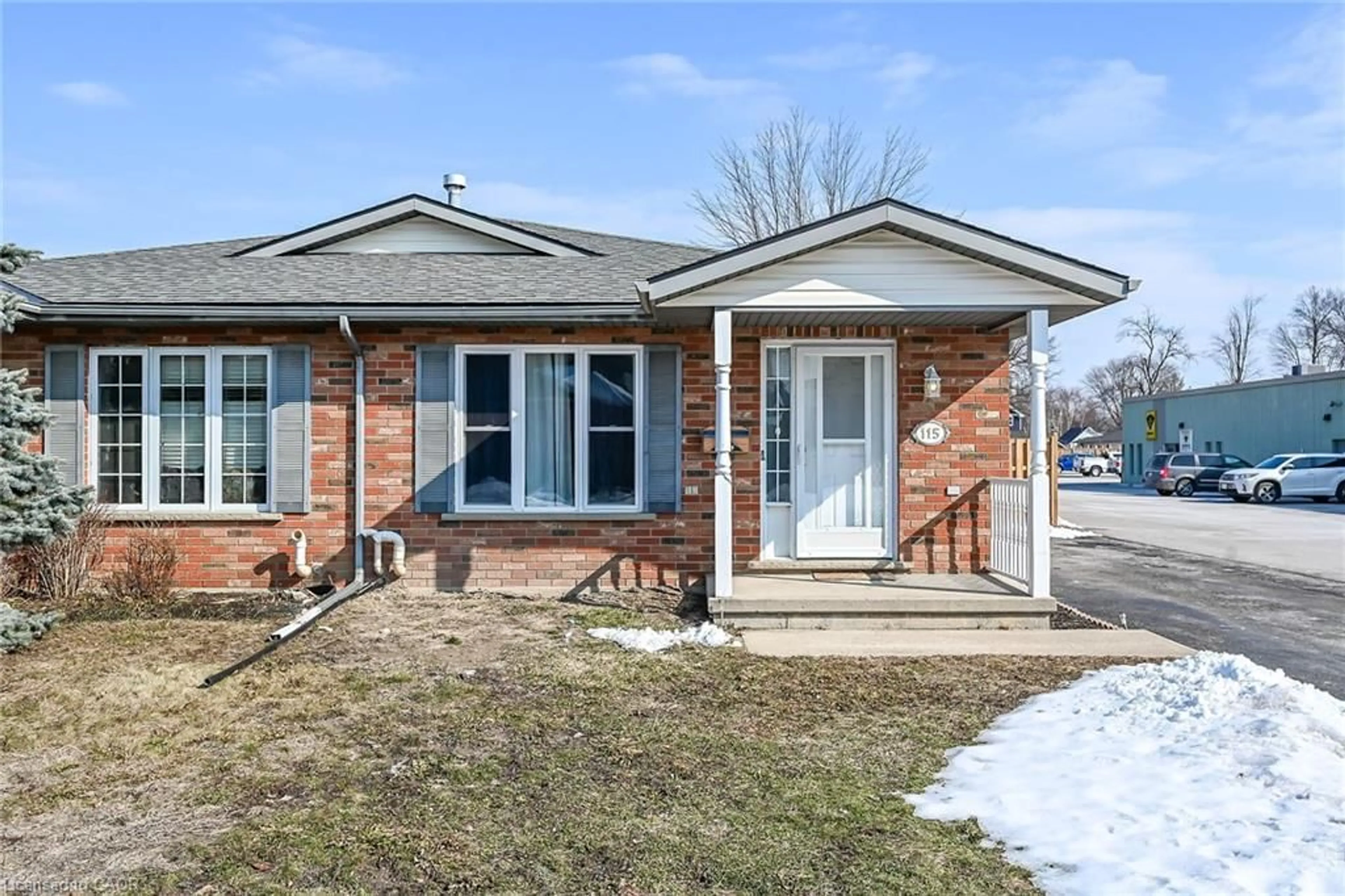 Home with brick exterior material, street for 115 Forest St, Dunnville Ontario N1A 1B9