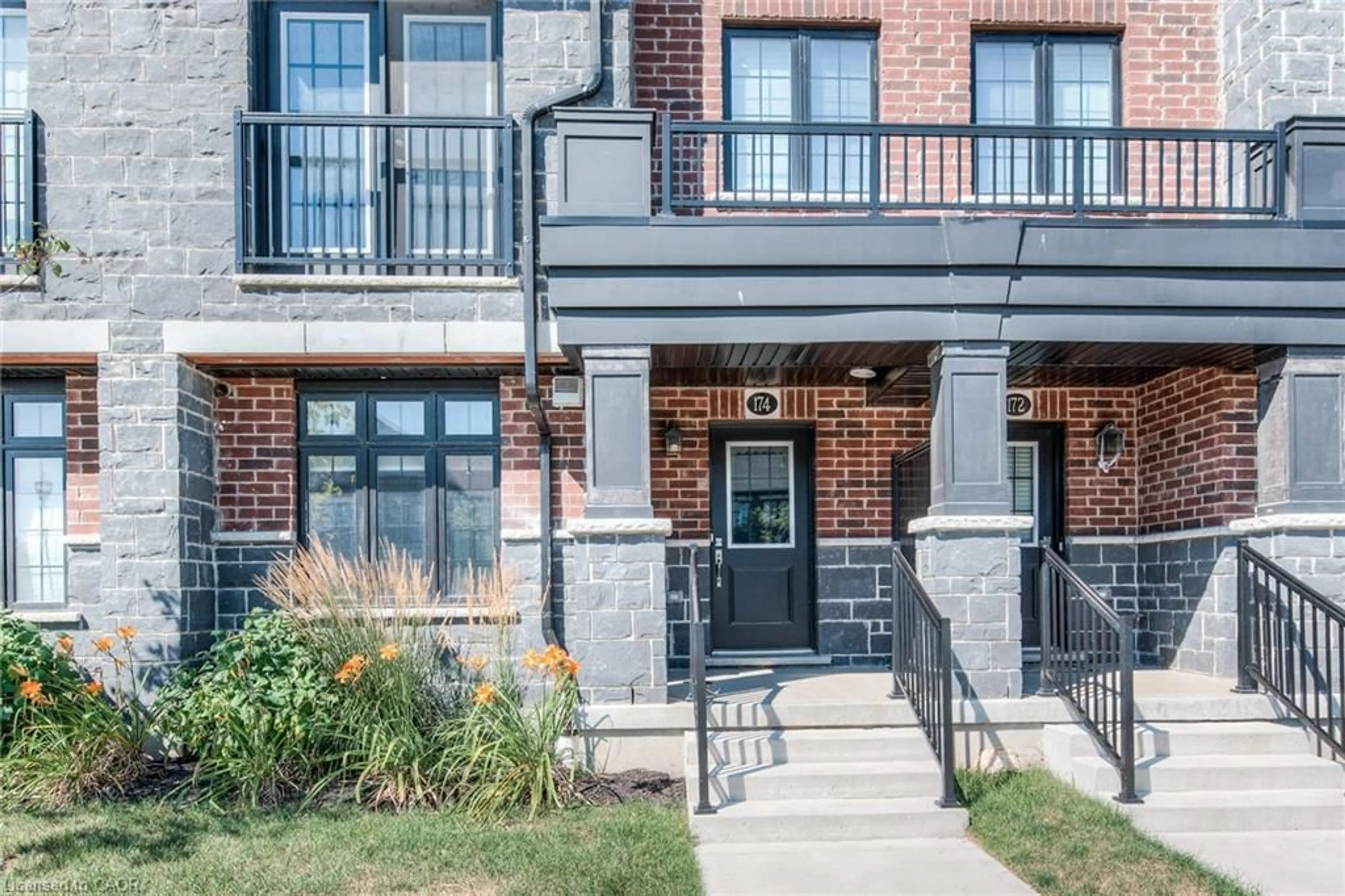 Home with brick exterior material, street for 174 South Creek Dr, Kitchener Ontario N2P 2N3