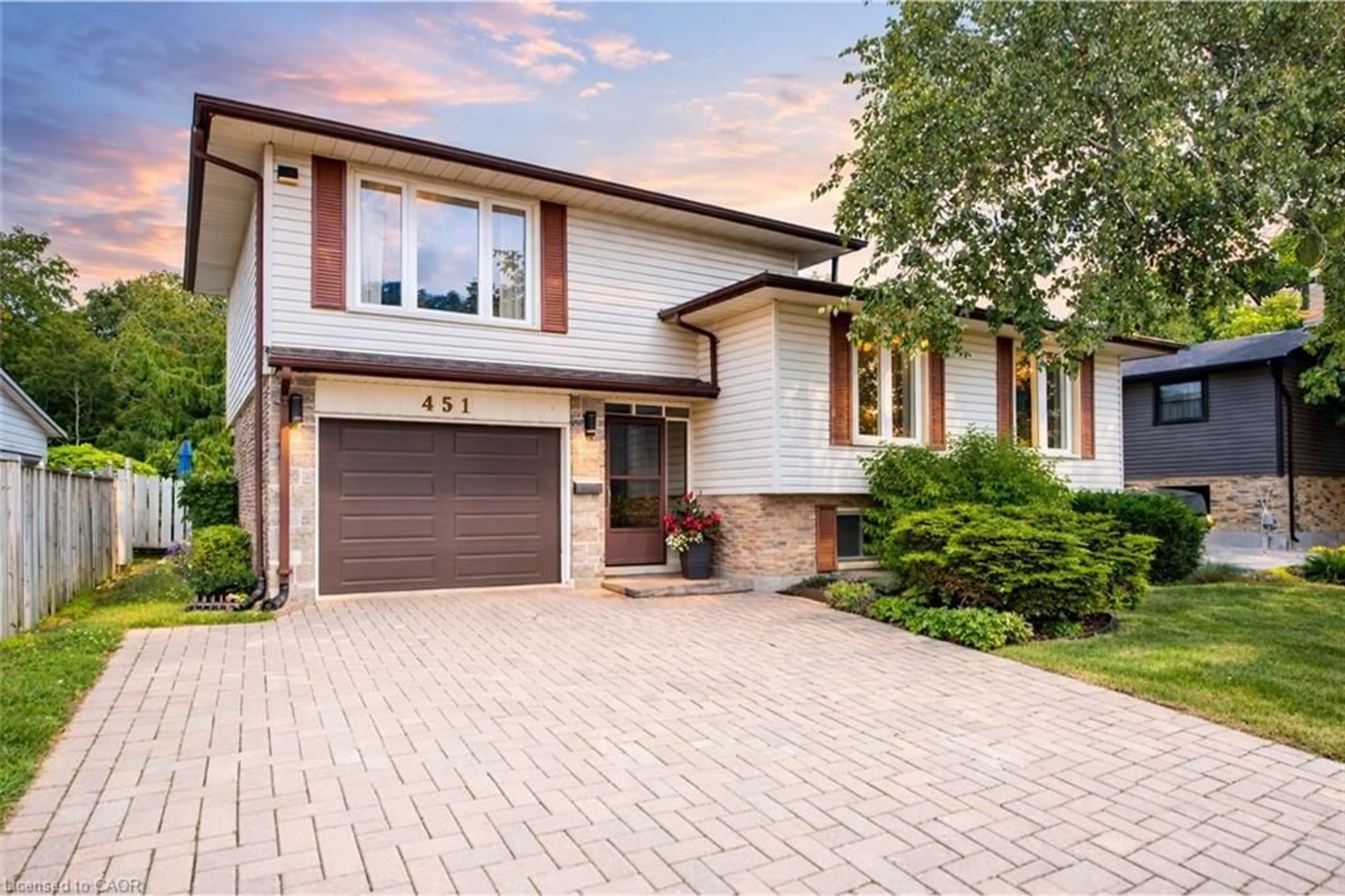 Home with brick exterior material, street for 451 Lampman Pl, Woodstock Ontario N4S 8L7