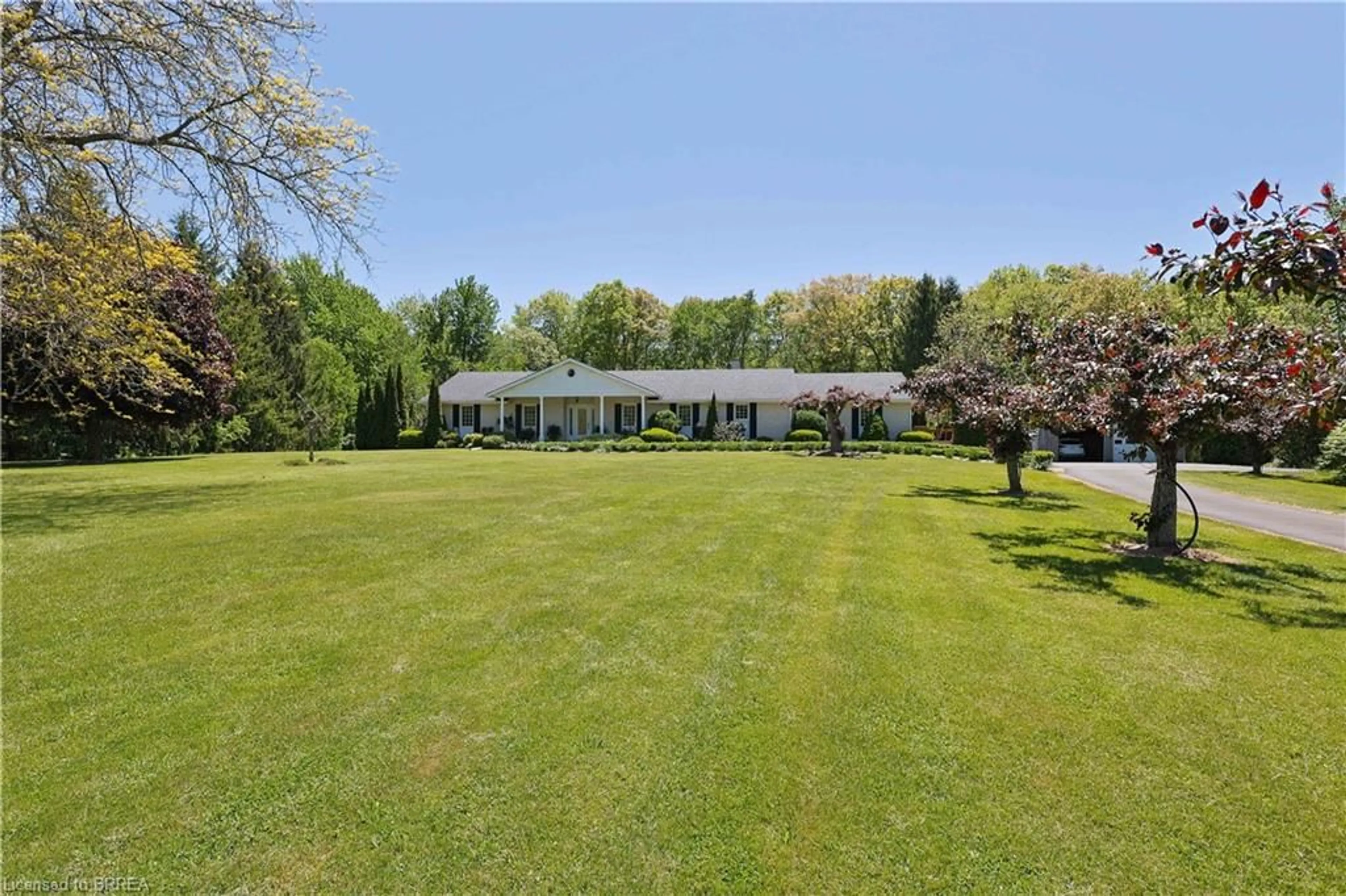 A pic from outside/outdoor area/front of a property/back of a property/a pic from drone, water/lake/river/ocean view for 386 Radical Rd, Port Dover Ontario N4Y 4K2