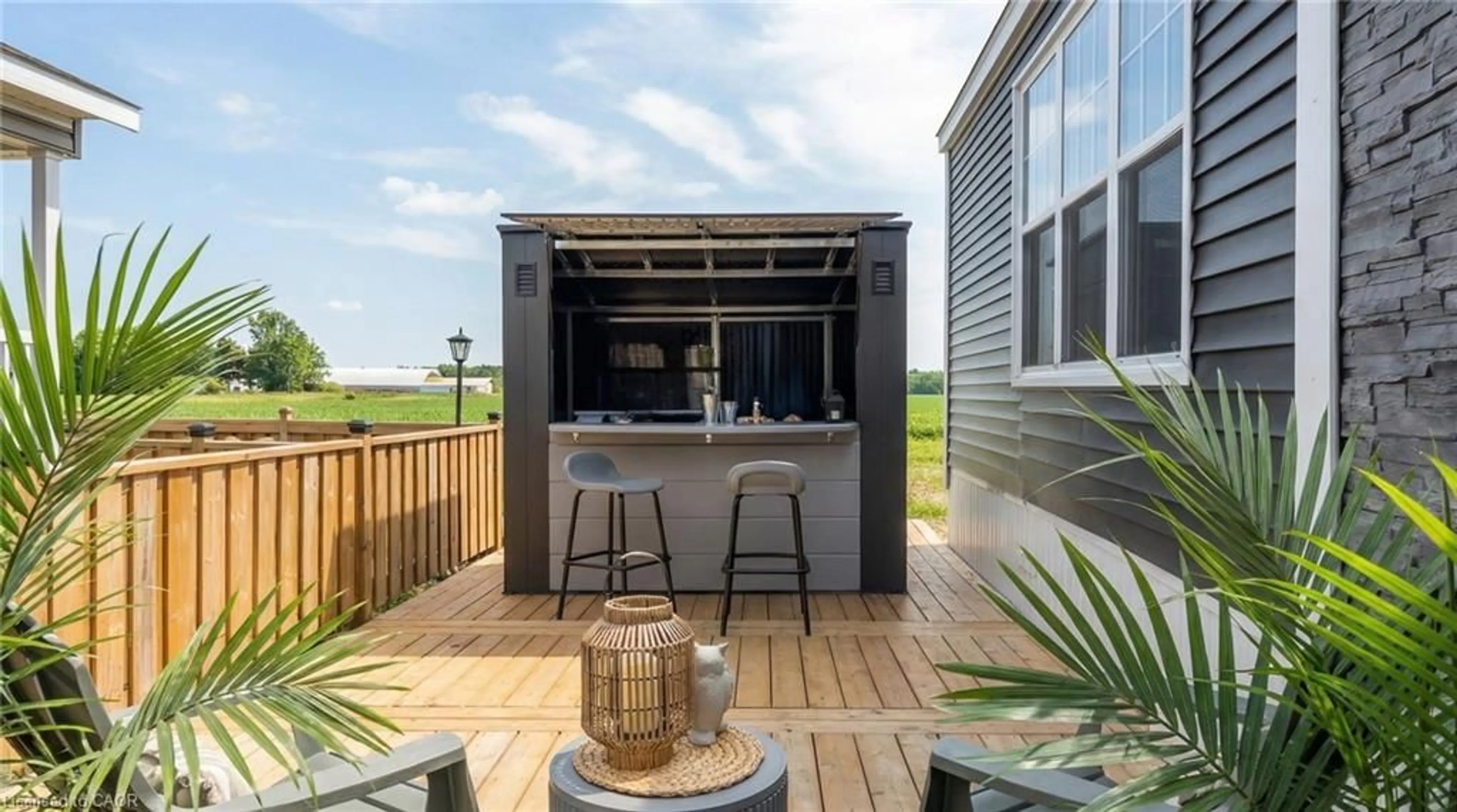 Patio, water/lake/river/ocean view for 99 Fourth Concession Rd #617, Burford Ontario N0E 1A0