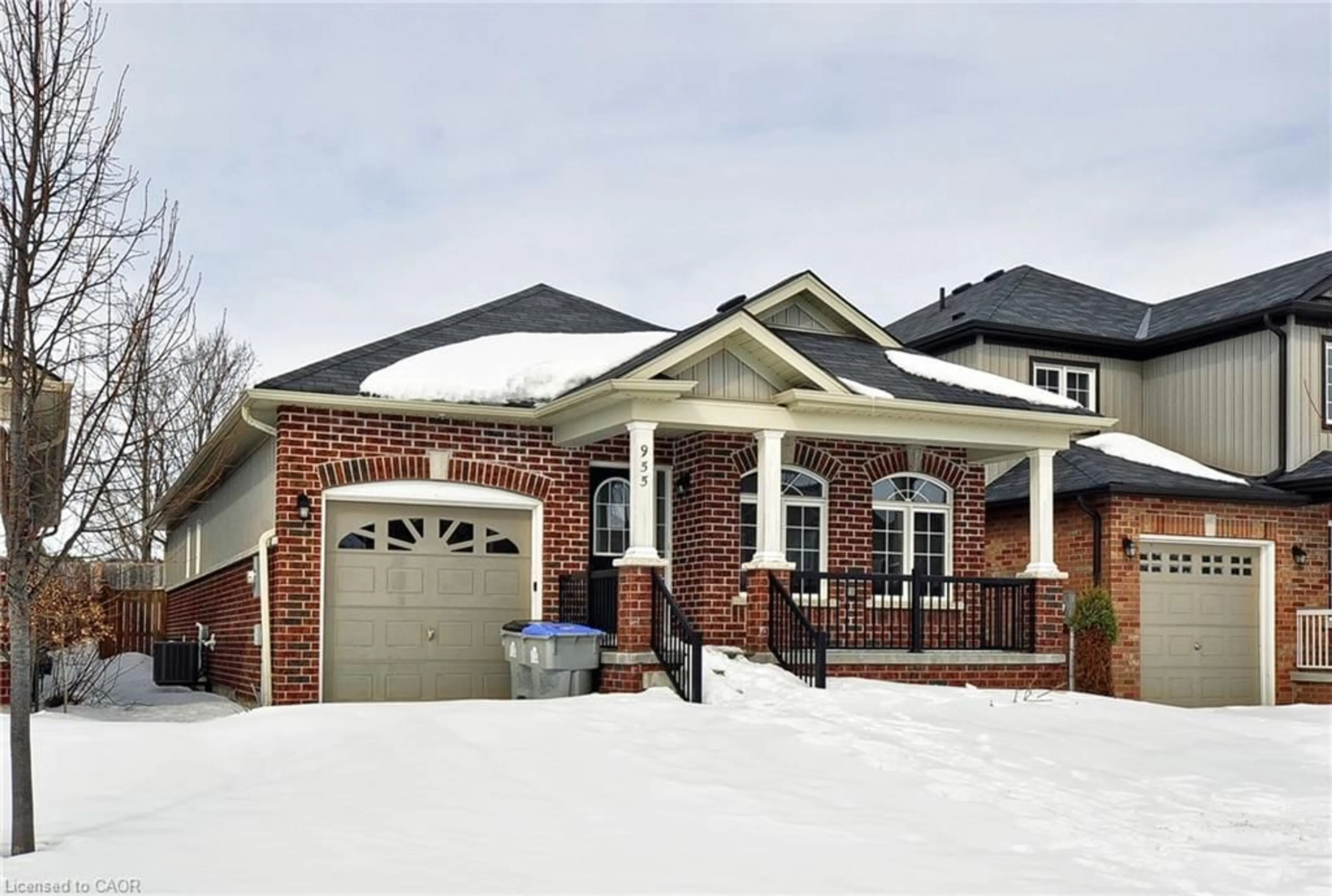 Home with brick exterior material, street for 955 Adams Ave, Listowel Ontario N4W 0E6