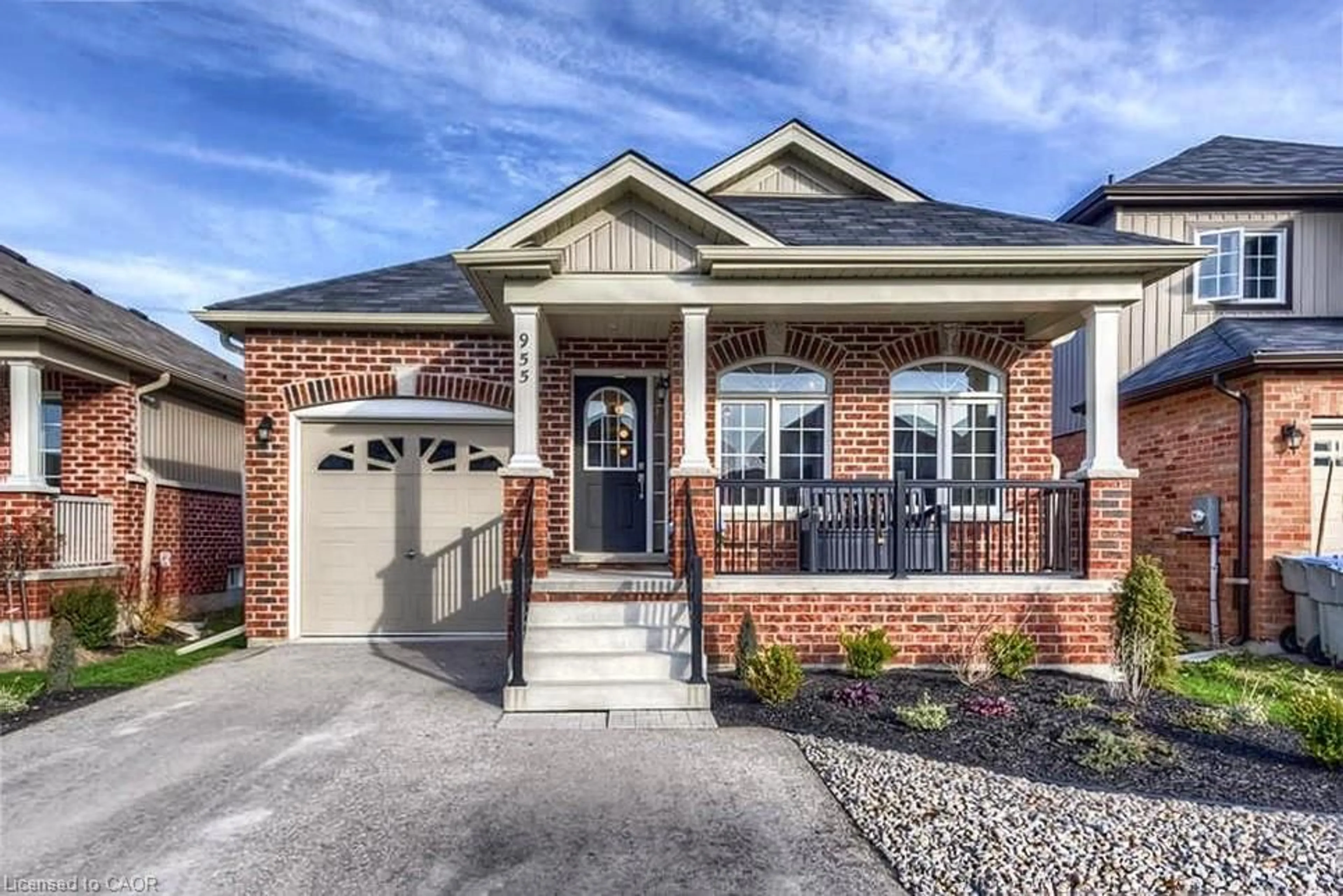 Home with brick exterior material, street for 955 Adams Ave, Listowel Ontario N4W 0E6