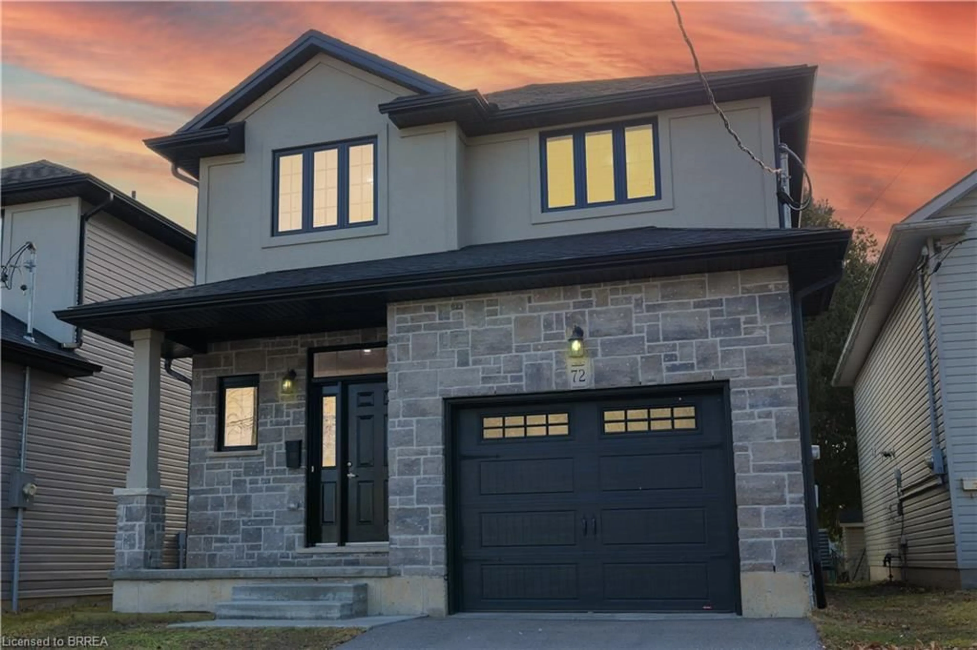 Home with brick exterior material, street for 72 Balfour St, Brantford Ontario N3T 1J7