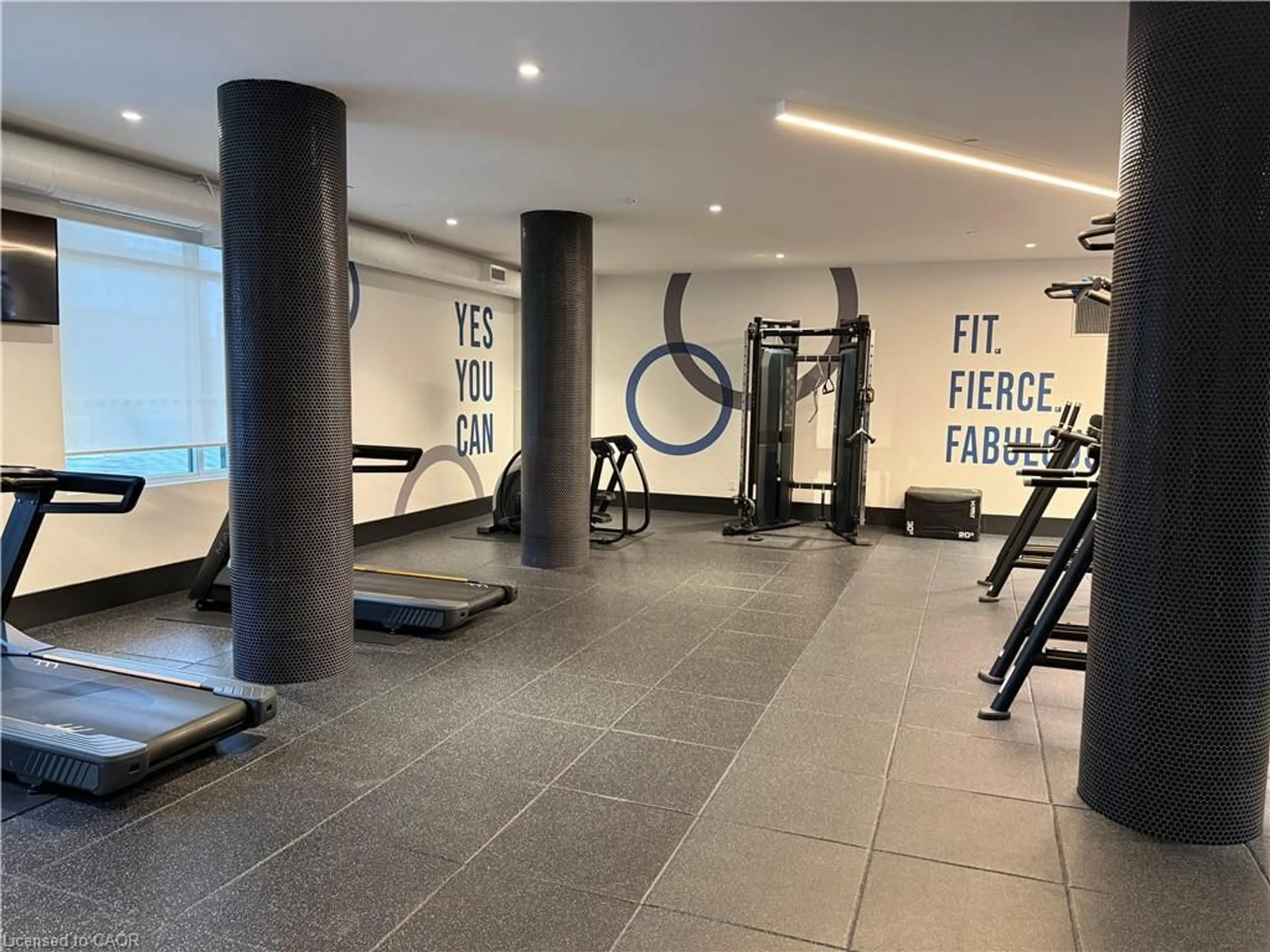 Gym or fitness room for 55 Duke St #1701, Kitchener Ontario N2H 0C9