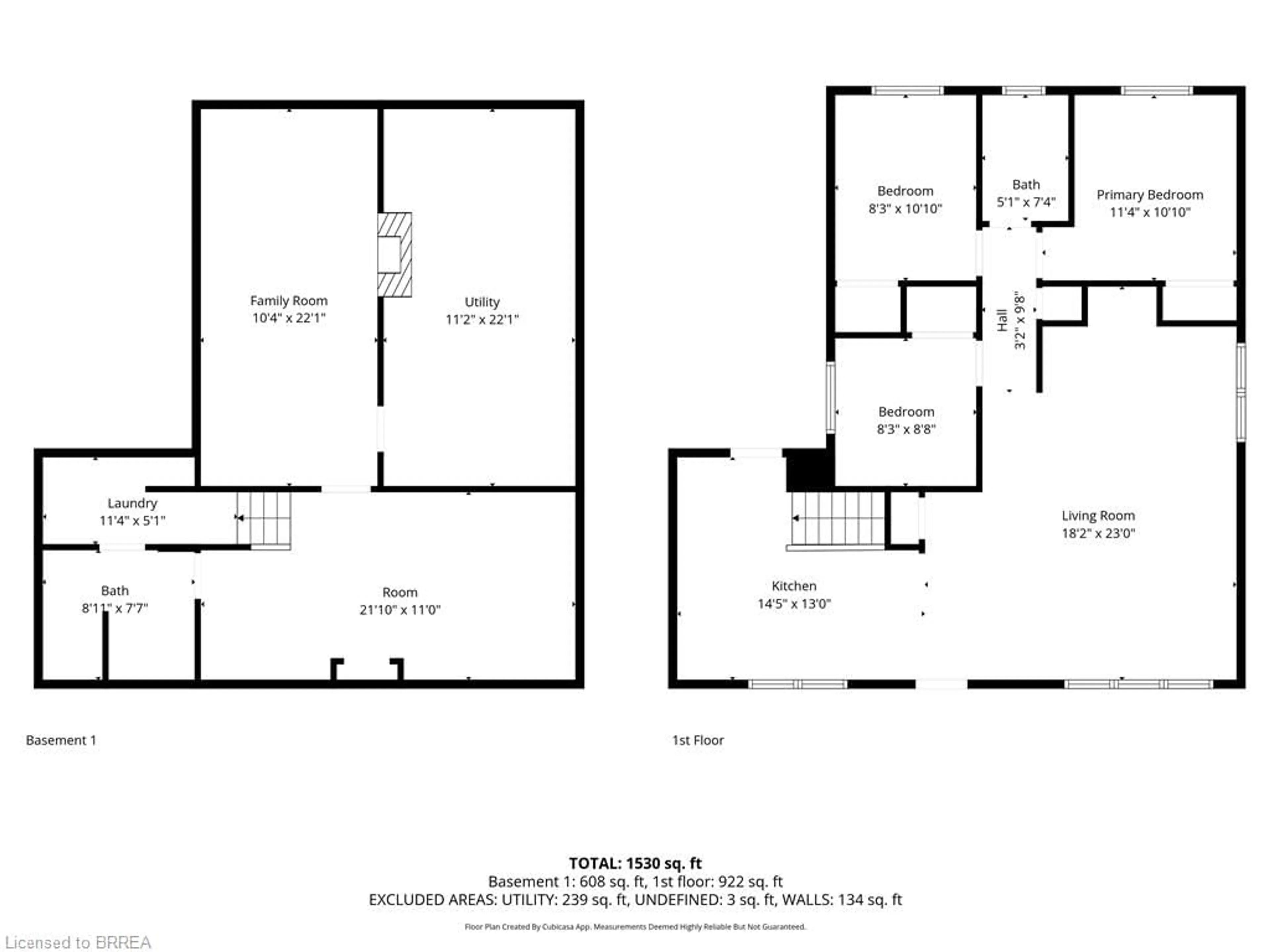 Floor plan for 15 Blueridge Cres, Brantford Ontario N3R 5E6