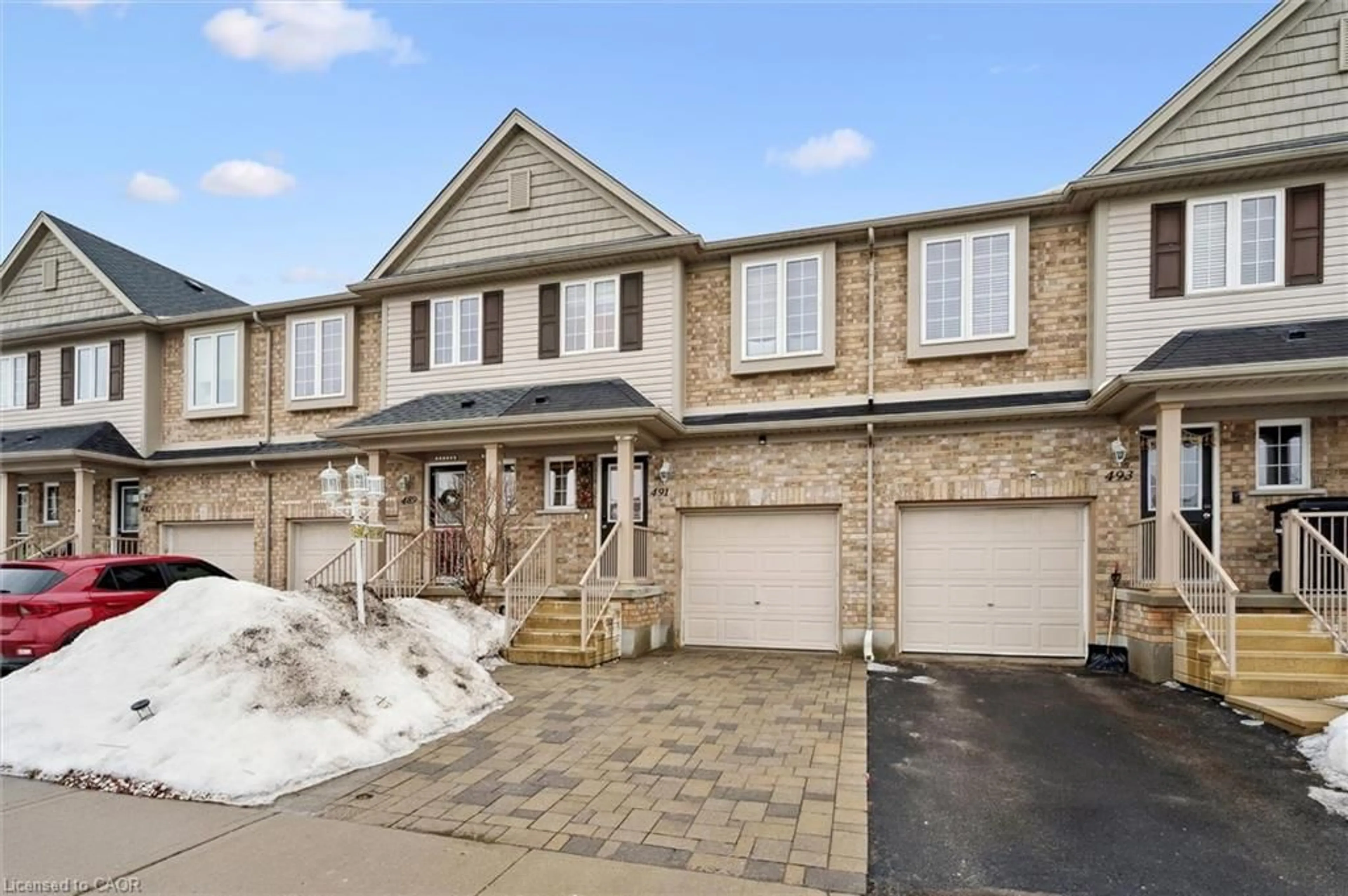 Home with brick exterior material, street for 491 Beaumont Cres, Kitchener Ontario N2A 0C4
