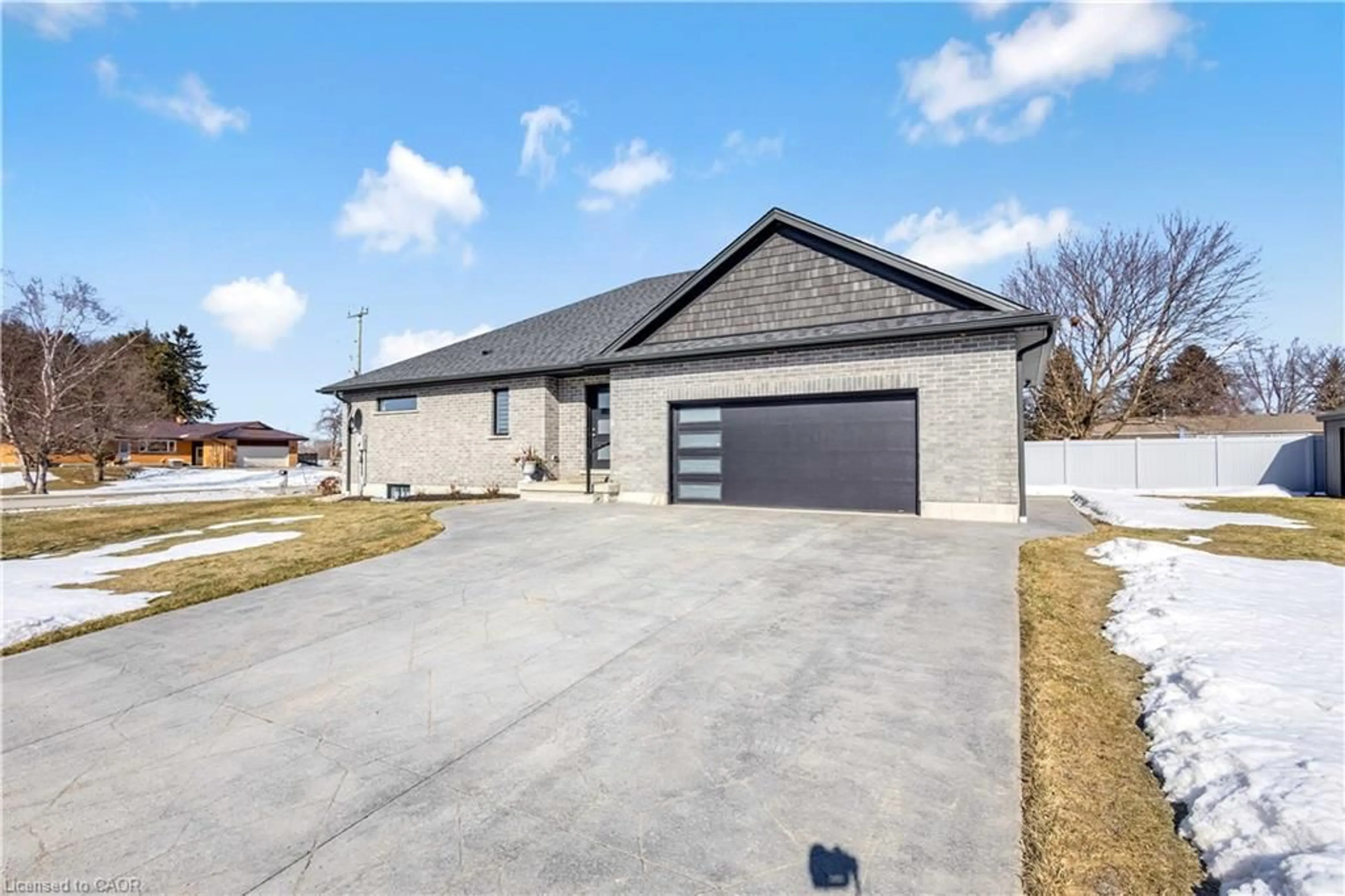 Home with brick exterior material, street for 154928 15th Line, Thamesford Ontario N0M 2M0