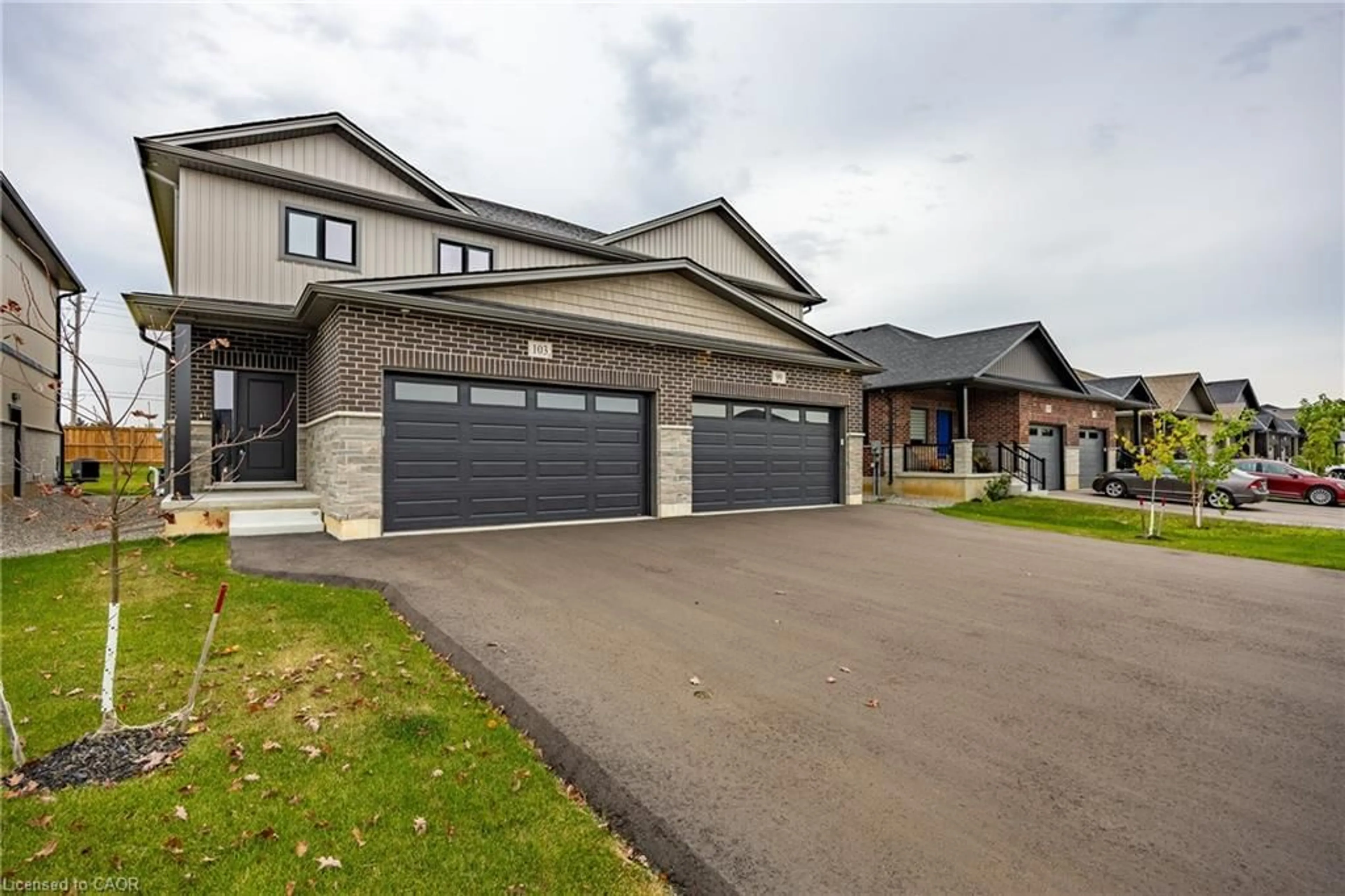 Home with brick exterior material, street for 103 Amber St, Waterford Ontario N0E 1Y0