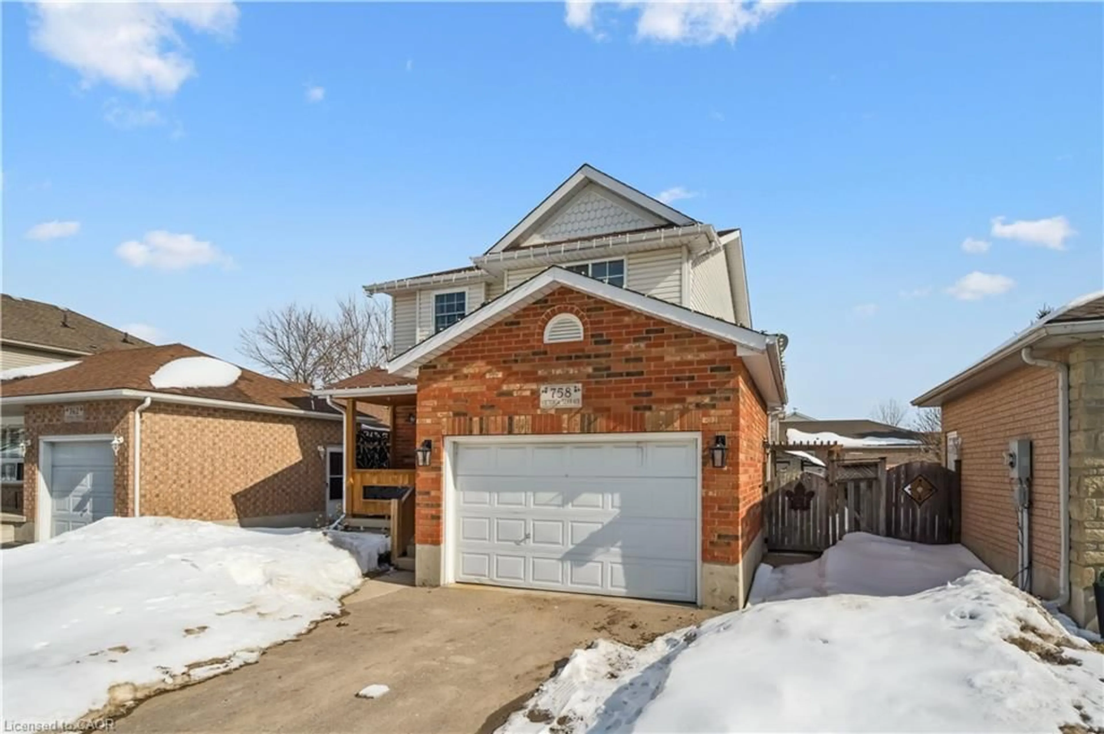 Home with brick exterior material, street for 758 Victoria Terr, Fergus Ontario N1M 3E7