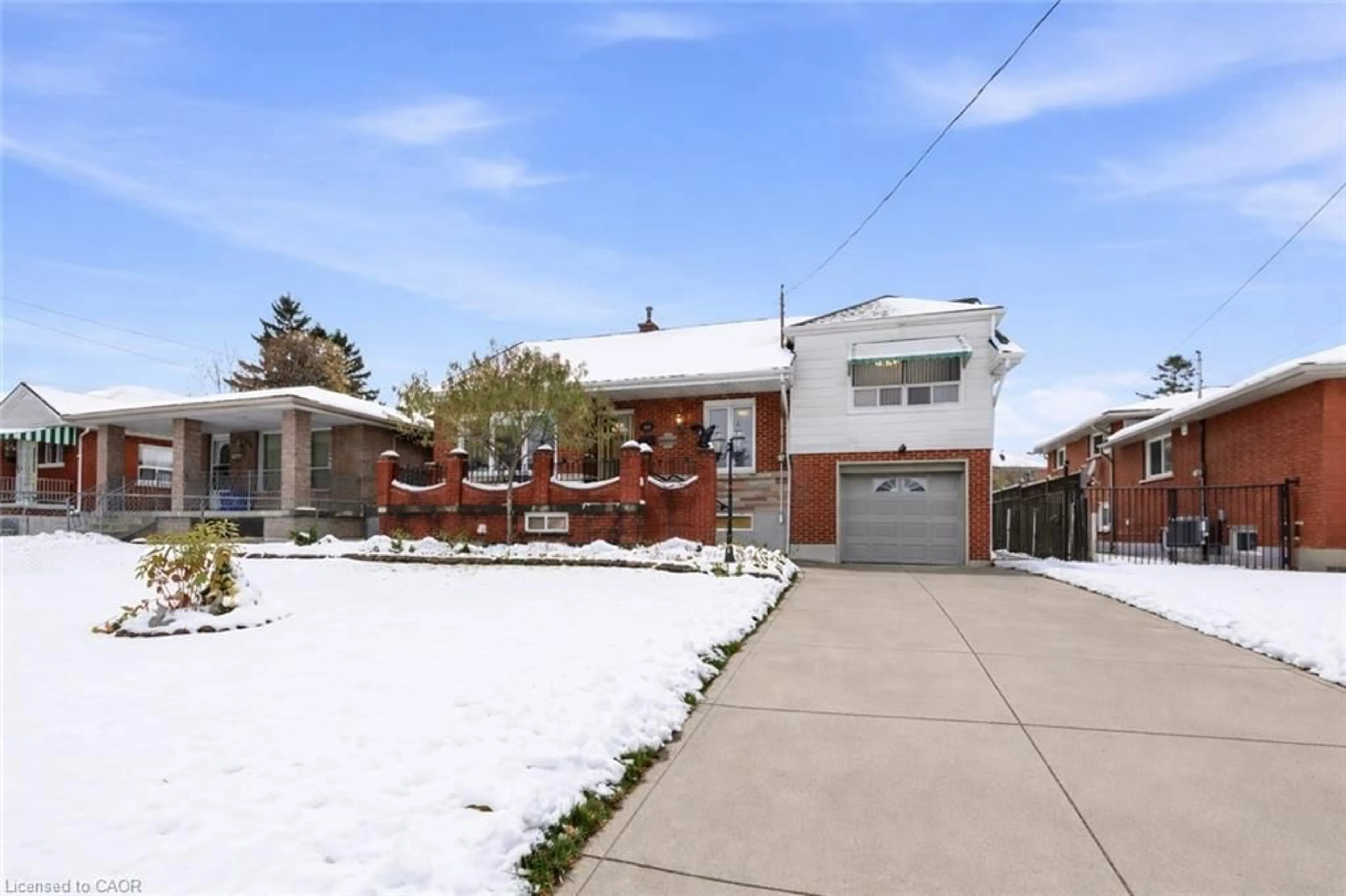 Home with brick exterior material, street for 314 Hawkridge Ave, Hamilton Ontario L9C 3L2