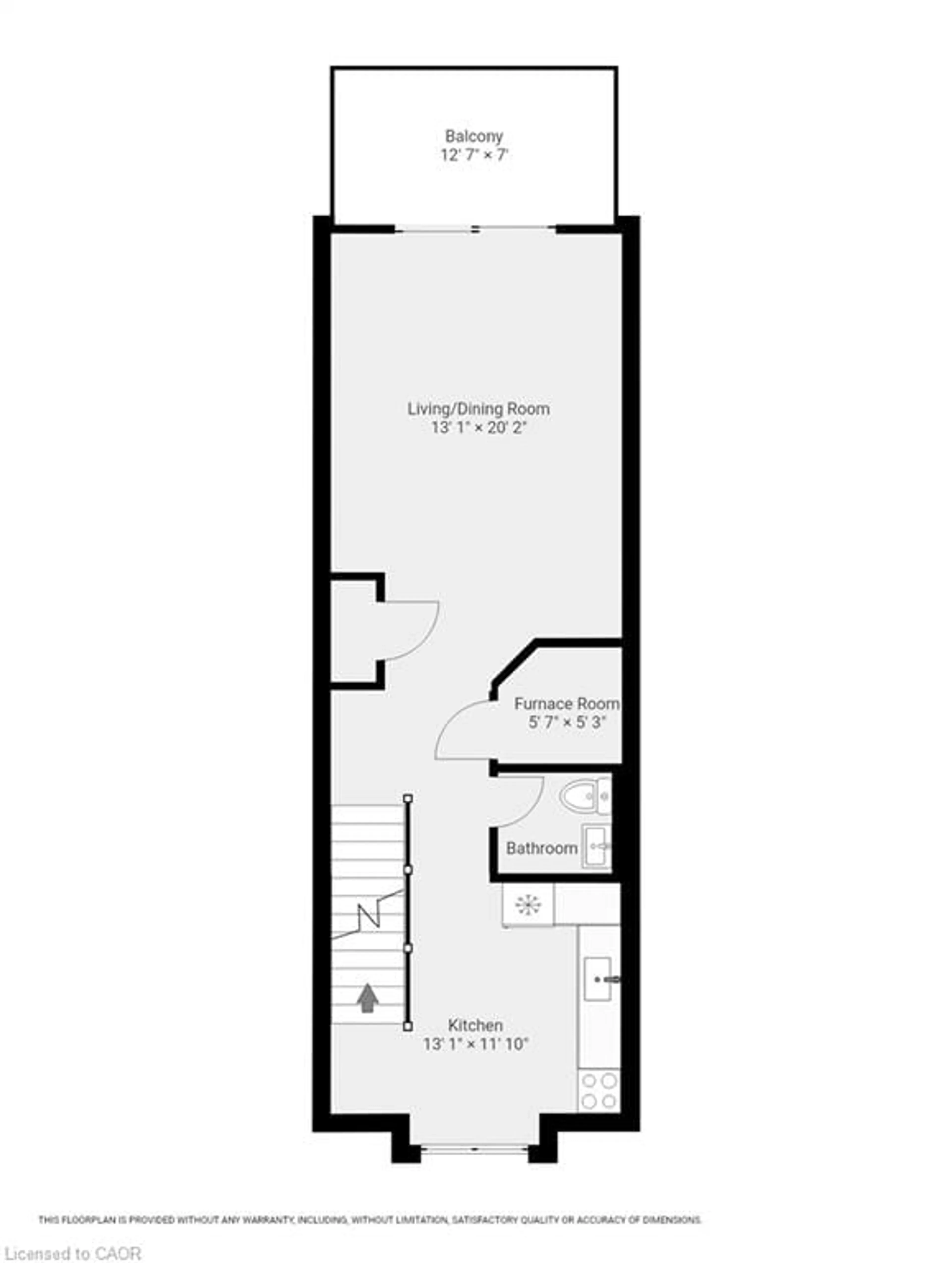 Floor plan for 4045 Upper Middle Rd #12, Burlington Ontario L7M 4S8