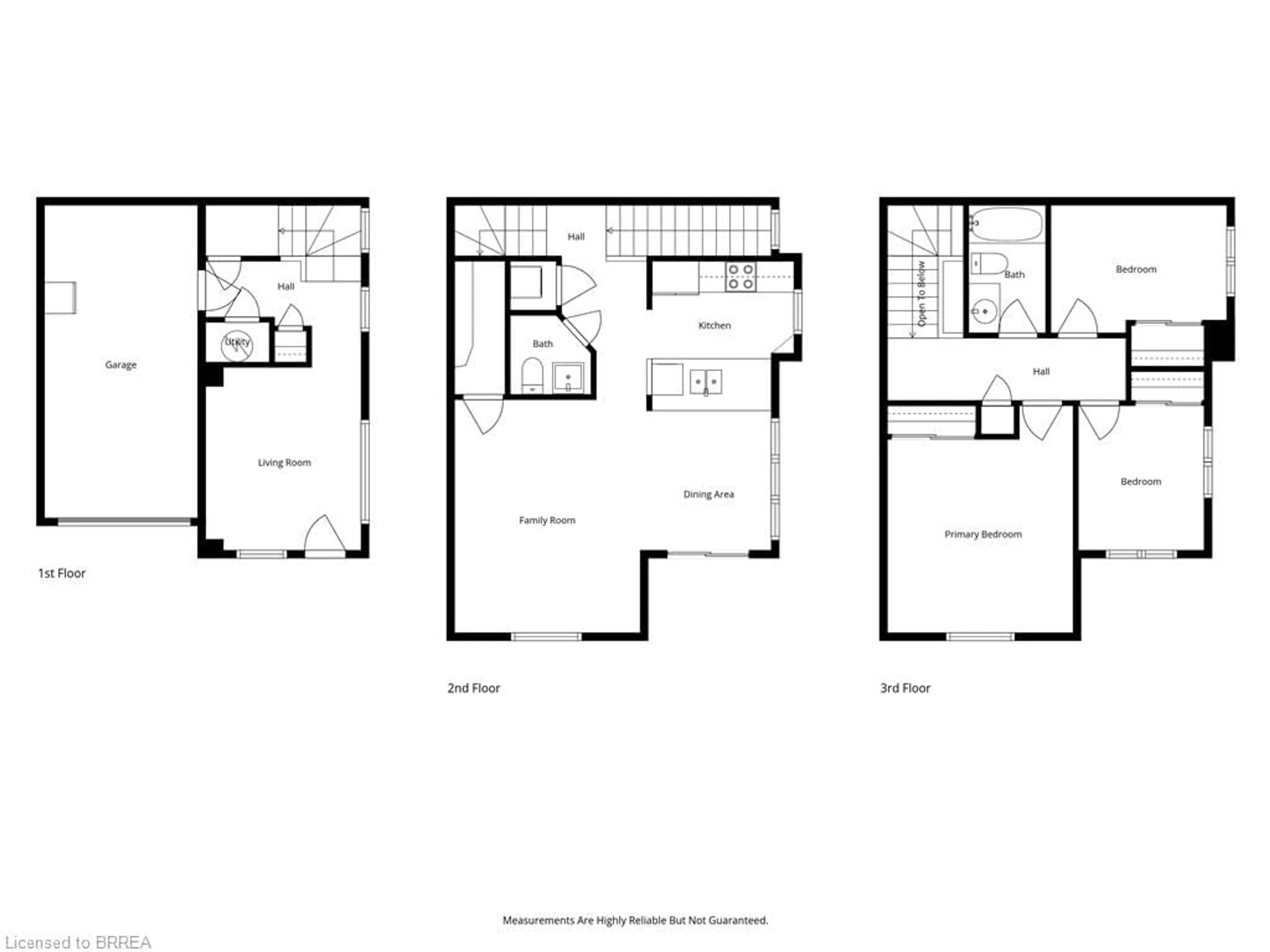 Floor plan for 310 Fall Fair Way #34, Binbrook Ontario L0R 1C0