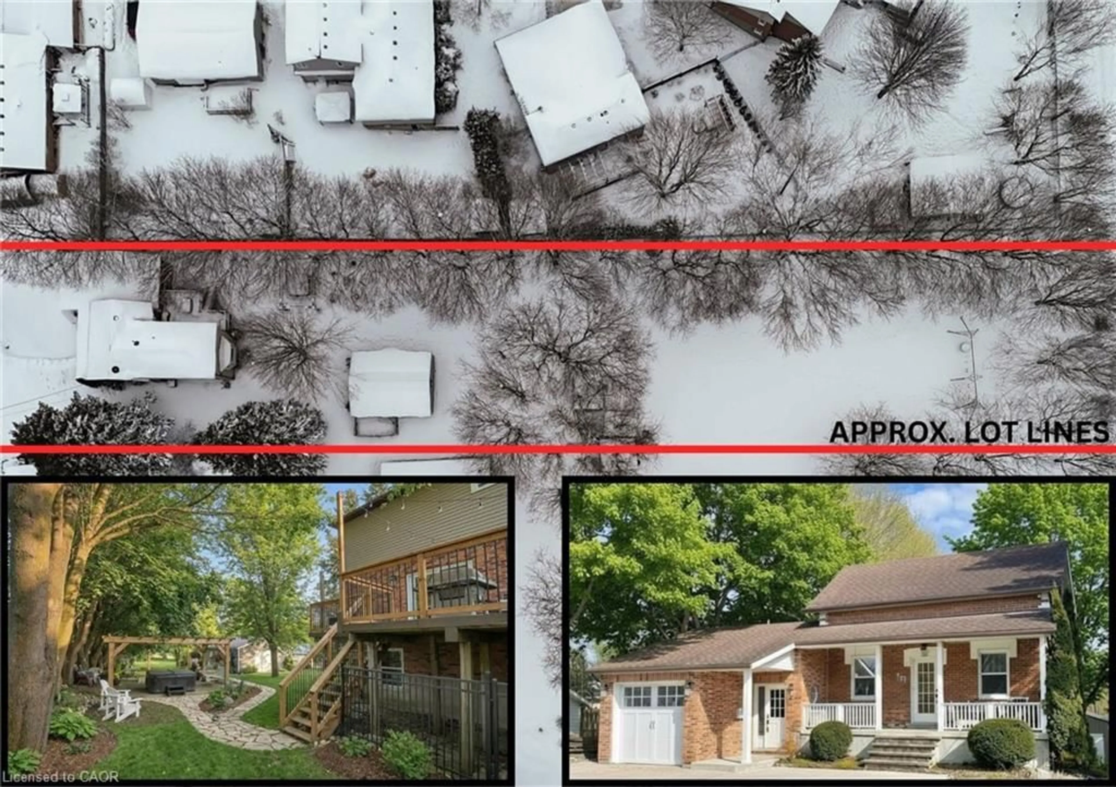 A pic from outside/outdoor area/front of a property/back of a property/a pic from drone, building for 261 Colborne St, Elora Ontario N0B 1S0