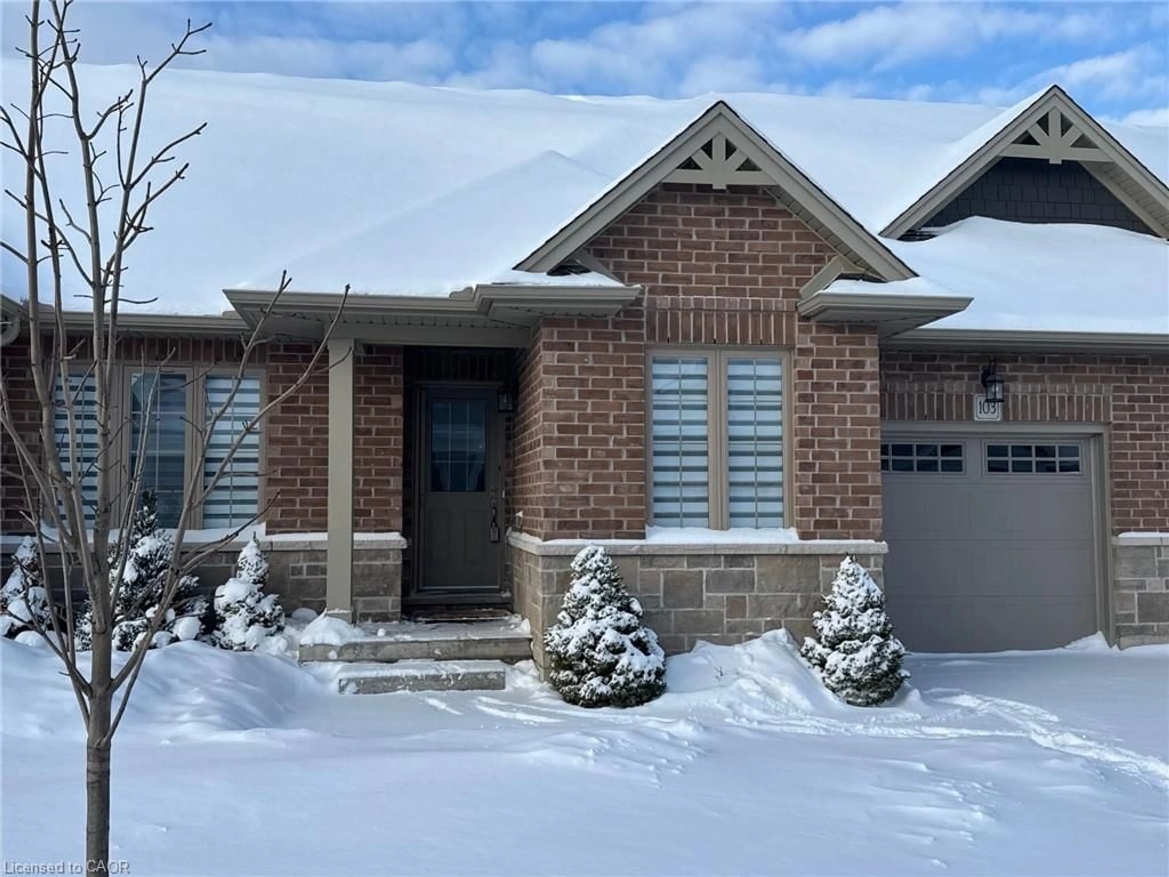 Home with brick exterior material, street for 103 Schooner Dr, Port Dover Ontario N0A 1N3