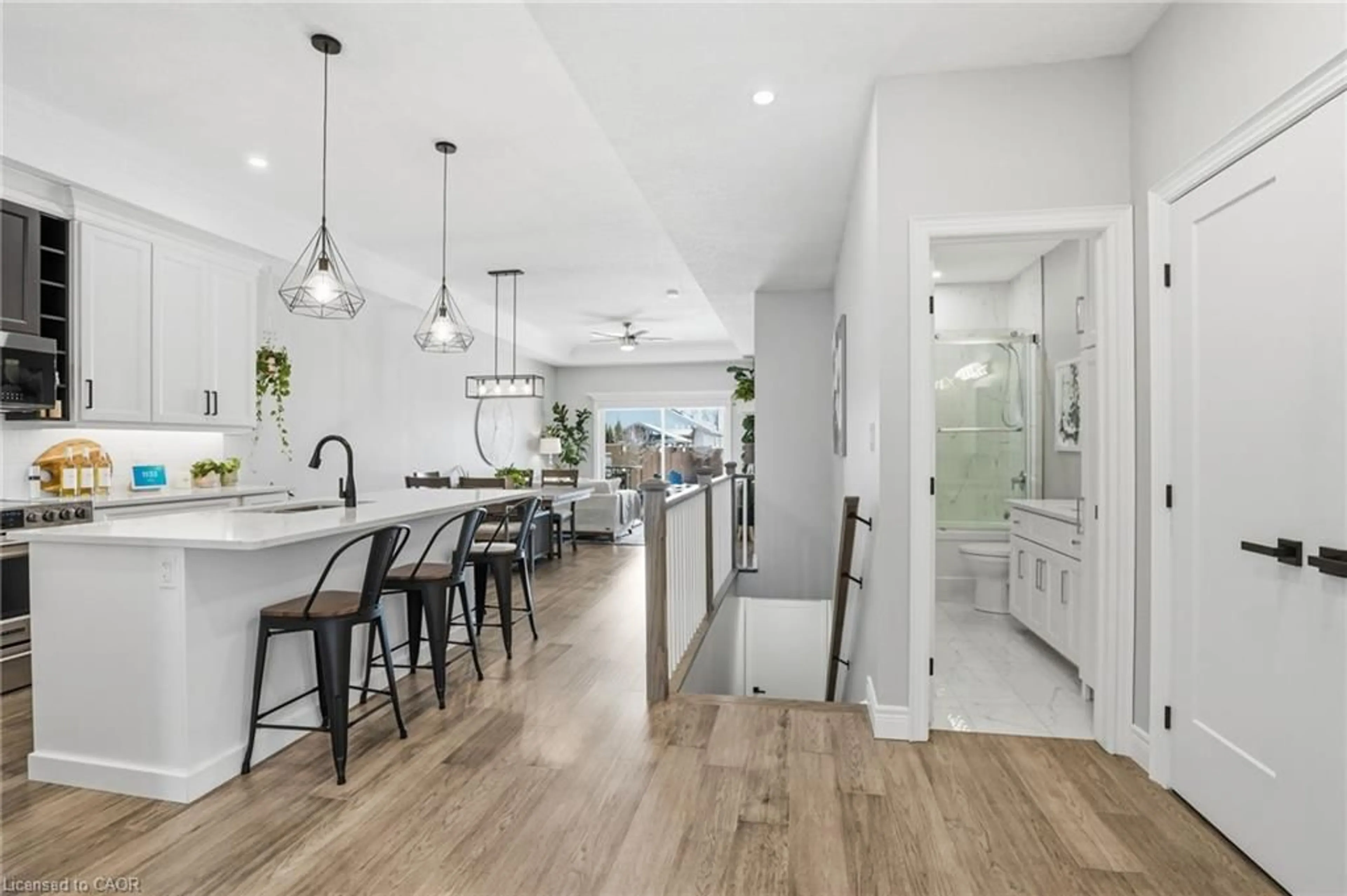 Open concept kitchen, unknown for 61A Haddington St #A, Caledonia Ontario N3W 2N4