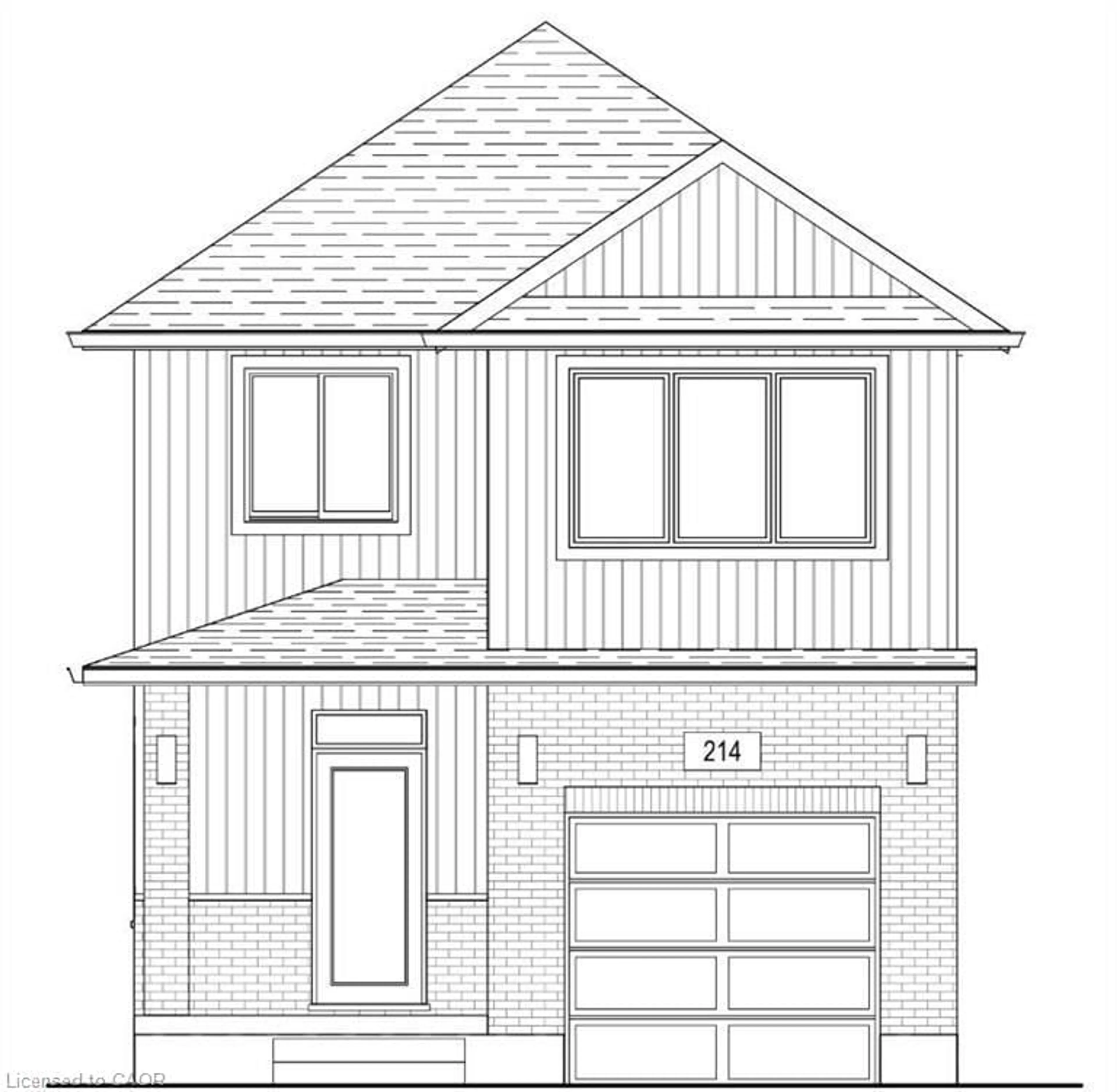 Home with brick exterior material, building for LOT 13 Rivergreen Cres, Cambridge Ontario N1S 0G1