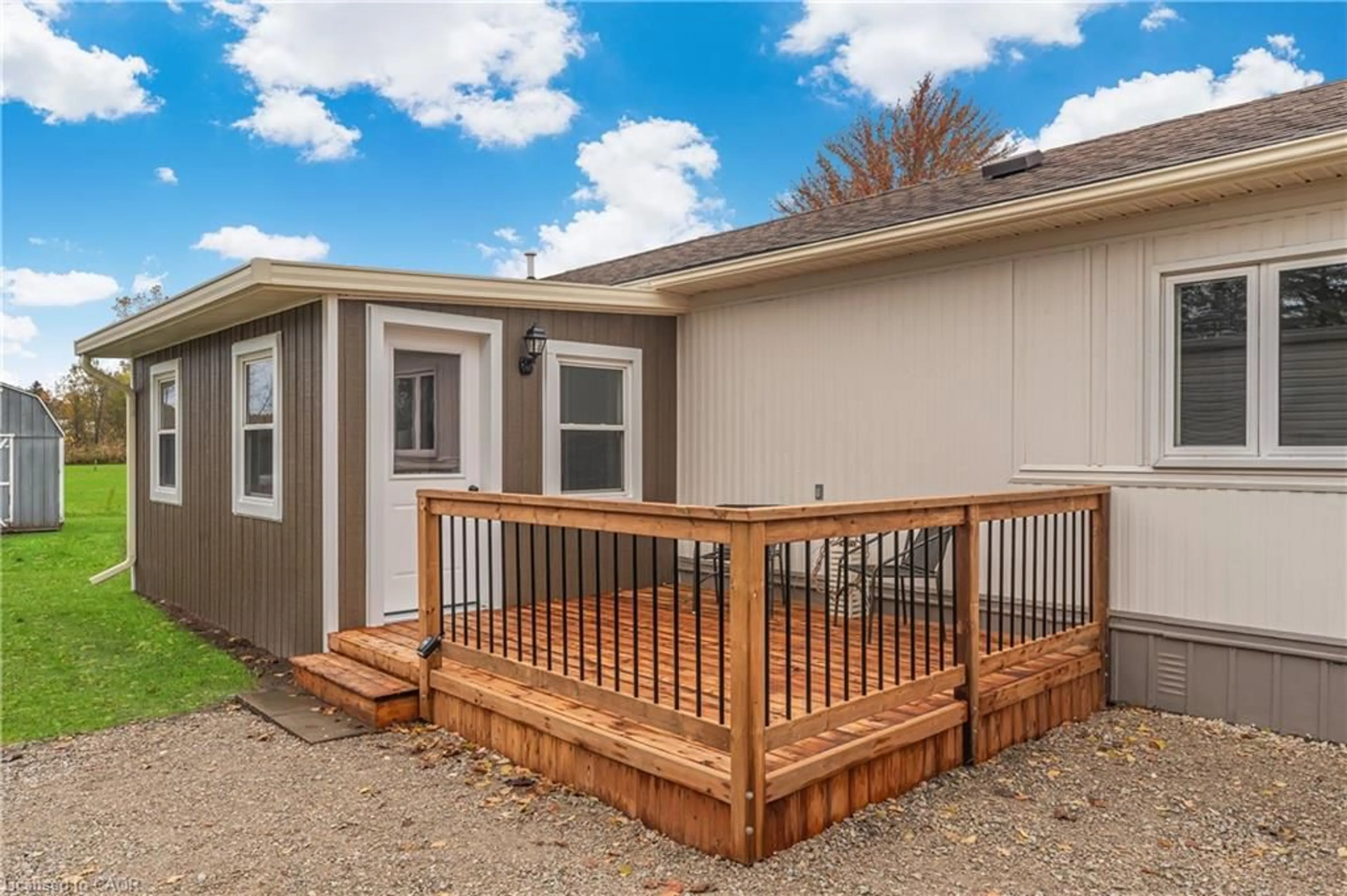 Home with vinyl exterior material, street for 43969 Highway 3 #22, Wainfleet Ontario L0S 1V0