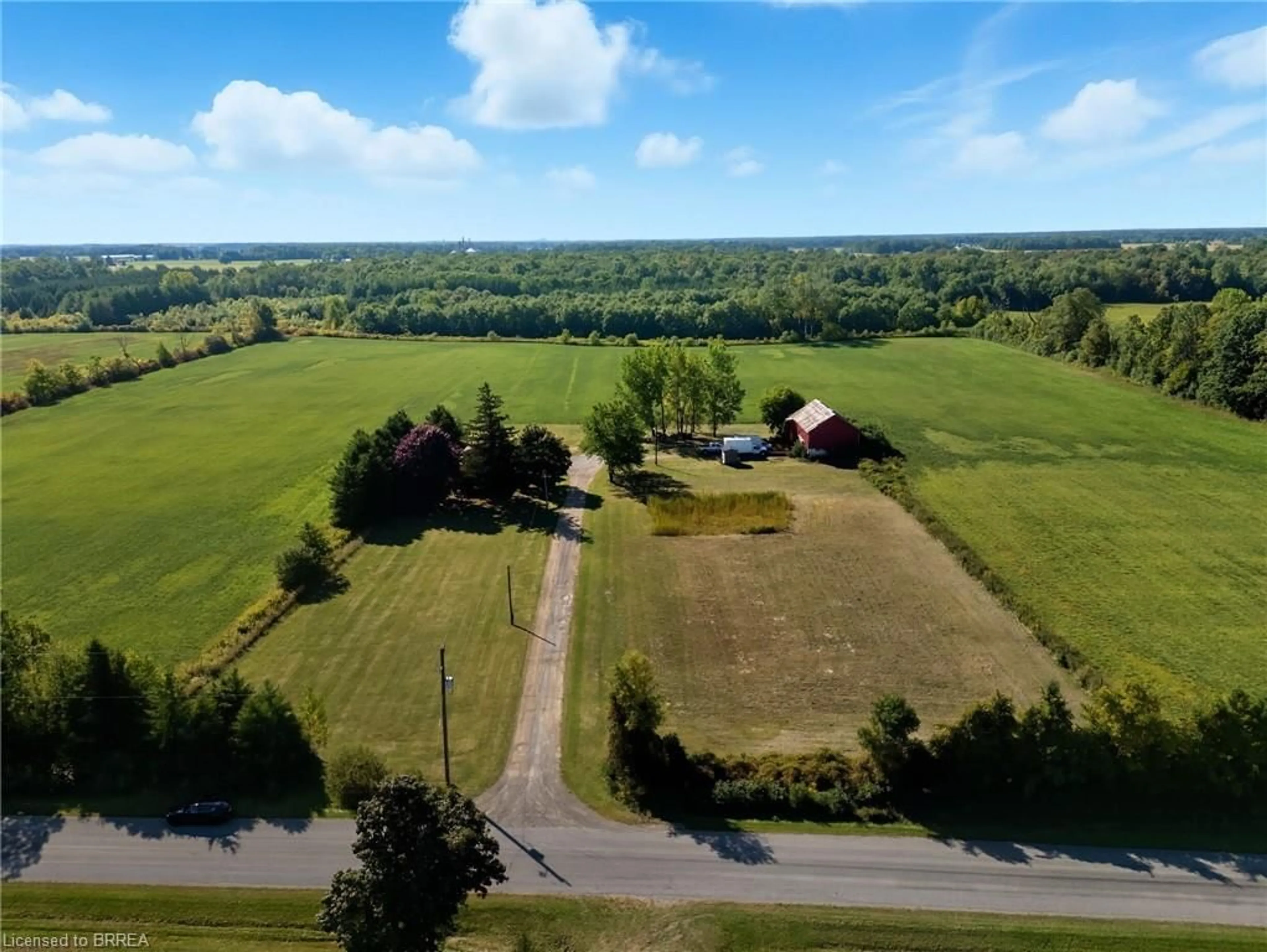 A pic from outside/outdoor area/front of a property/back of a property/a pic from drone, unknown for 1764 Conc 7 Townsend Conc, Townsend Ontario N0E 1Y0