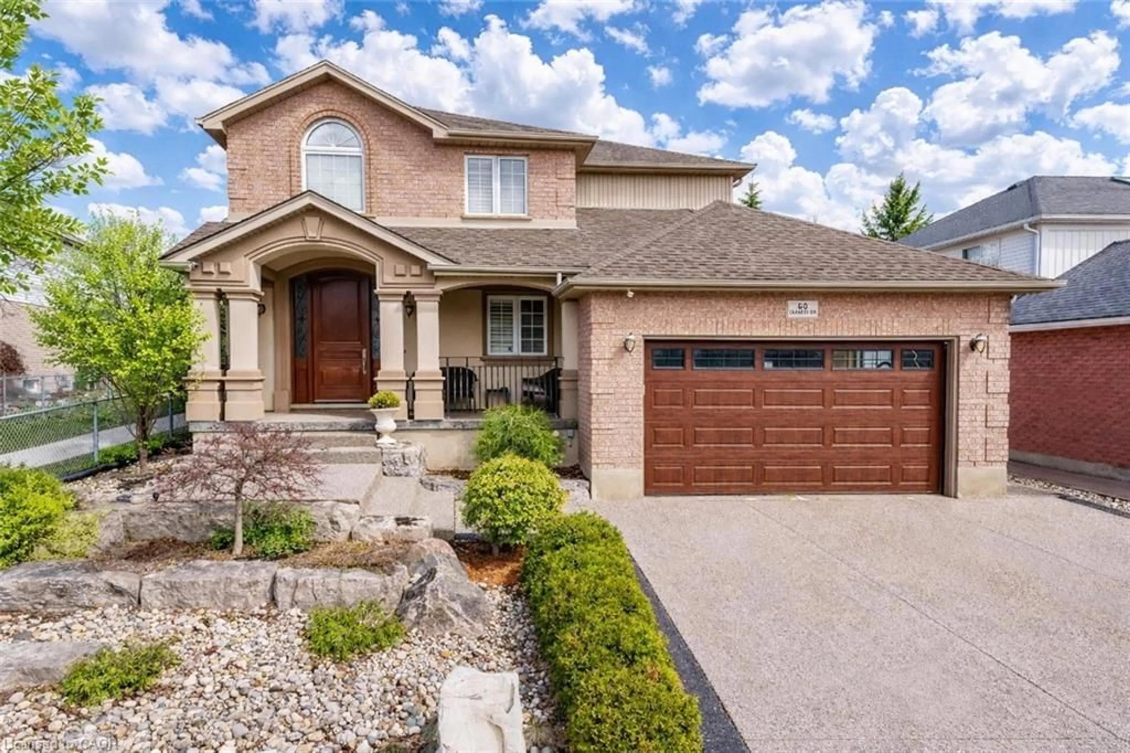Home with brick exterior material, street for 60 Chandos Dr, Kitchener Ontario N2A 3C2