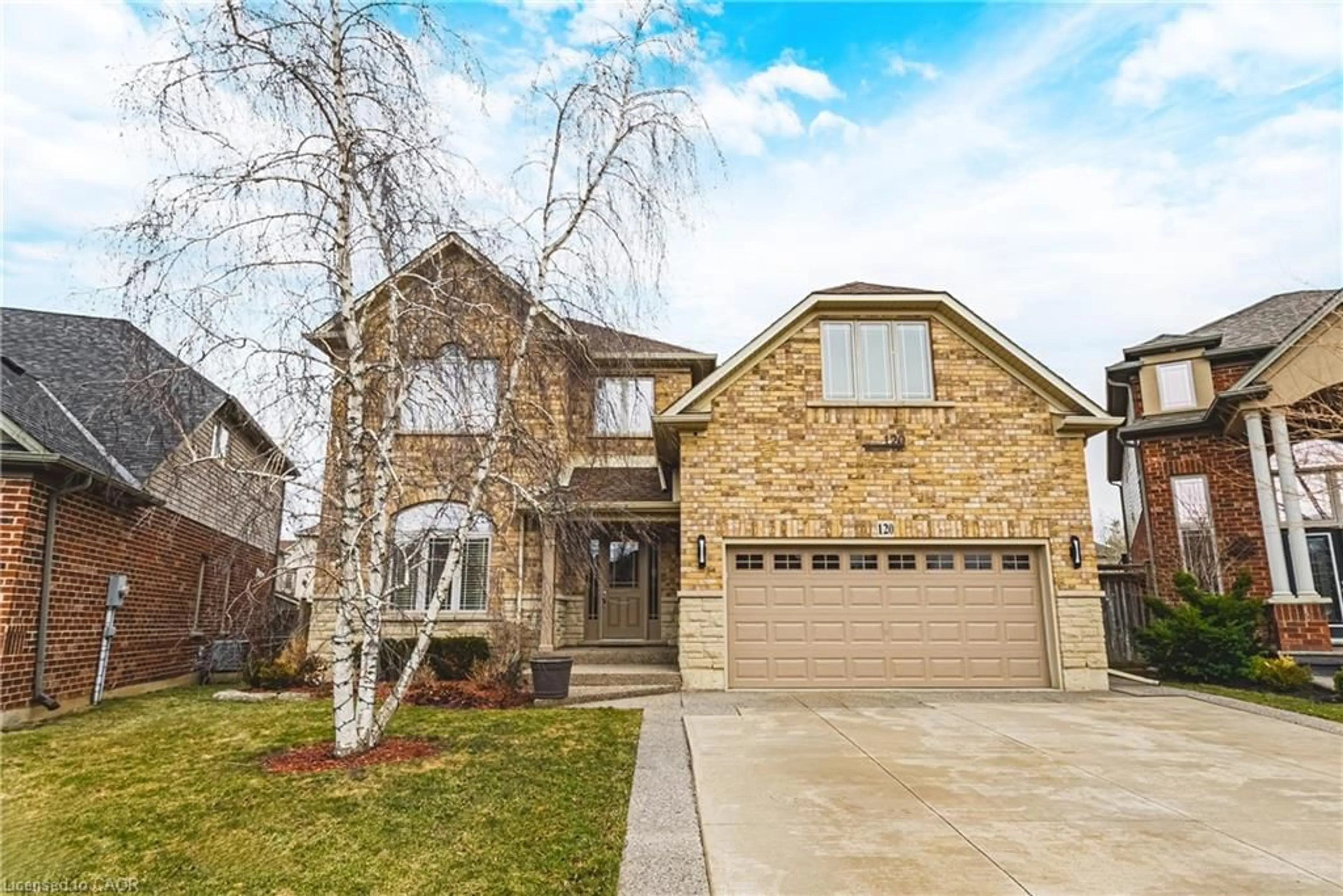 Home with brick exterior material, street for 120 Valiant Cir, Hamilton Ontario L0R 1C0