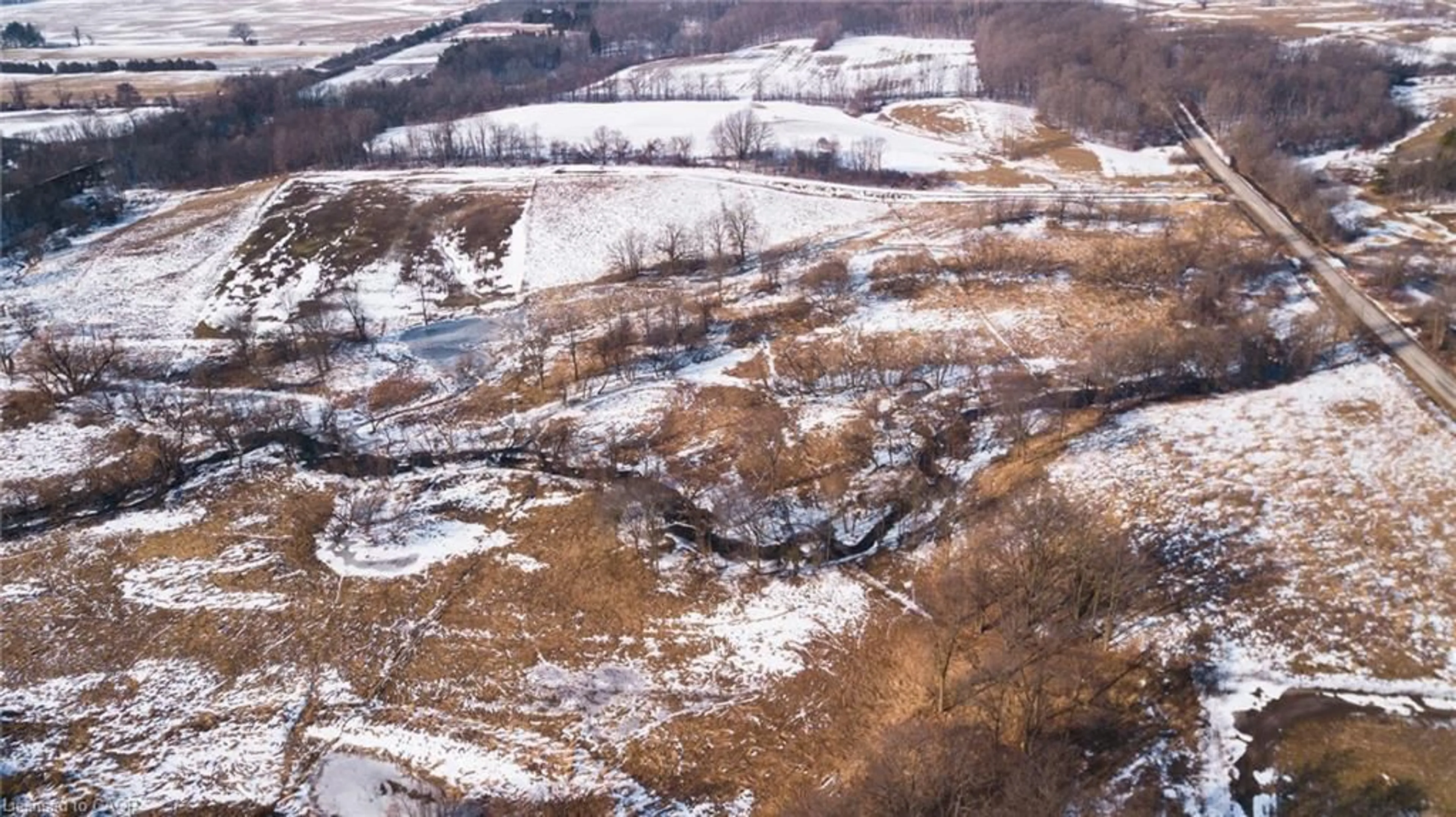 A pic from outside/outdoor area/front of a property/back of a property/a pic from drone, unknown for 1448 Concession 14, Simcoe Ontario N3Y 4K3