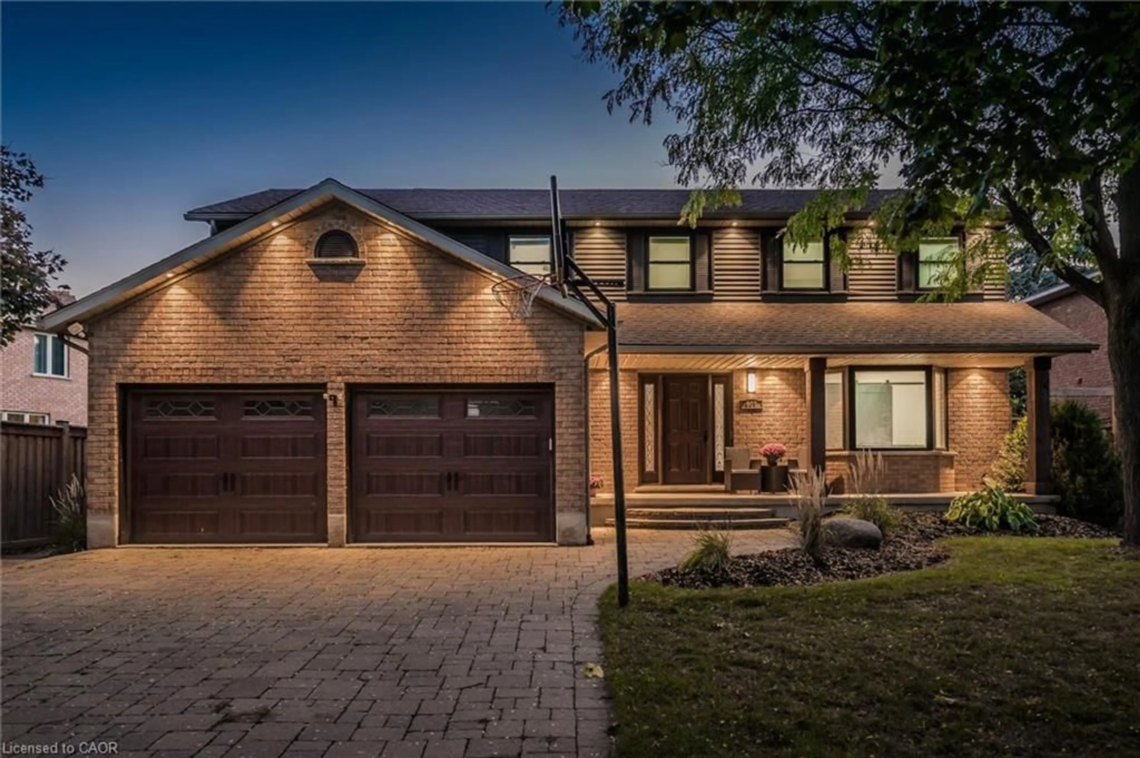 Home with brick exterior material, street for 601 Sandringham Dr, Waterloo Ontario N2K 3L5