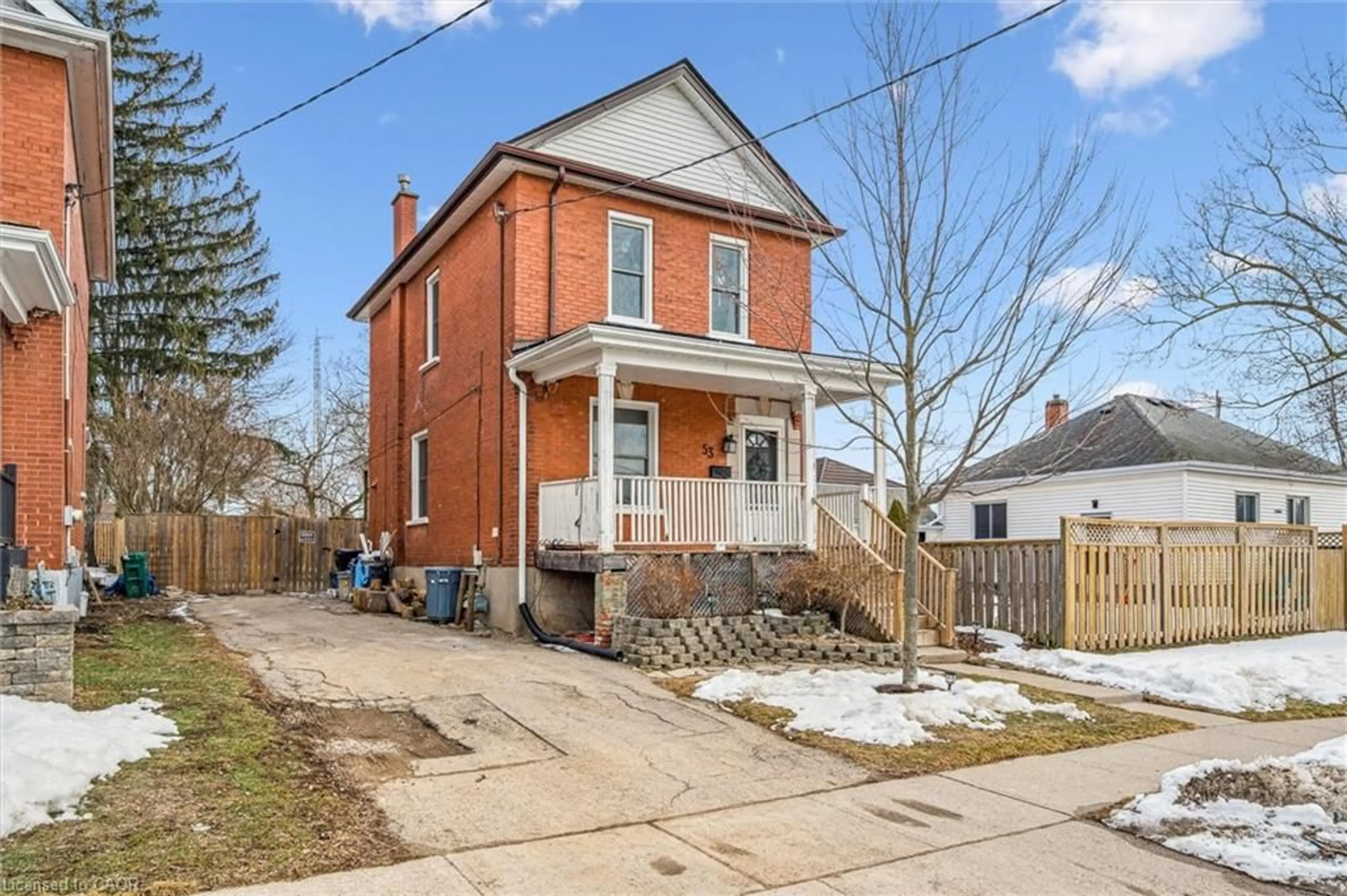 Home with brick exterior material, street for 53 Lowell St, Cambridge Ontario N1R 5E2