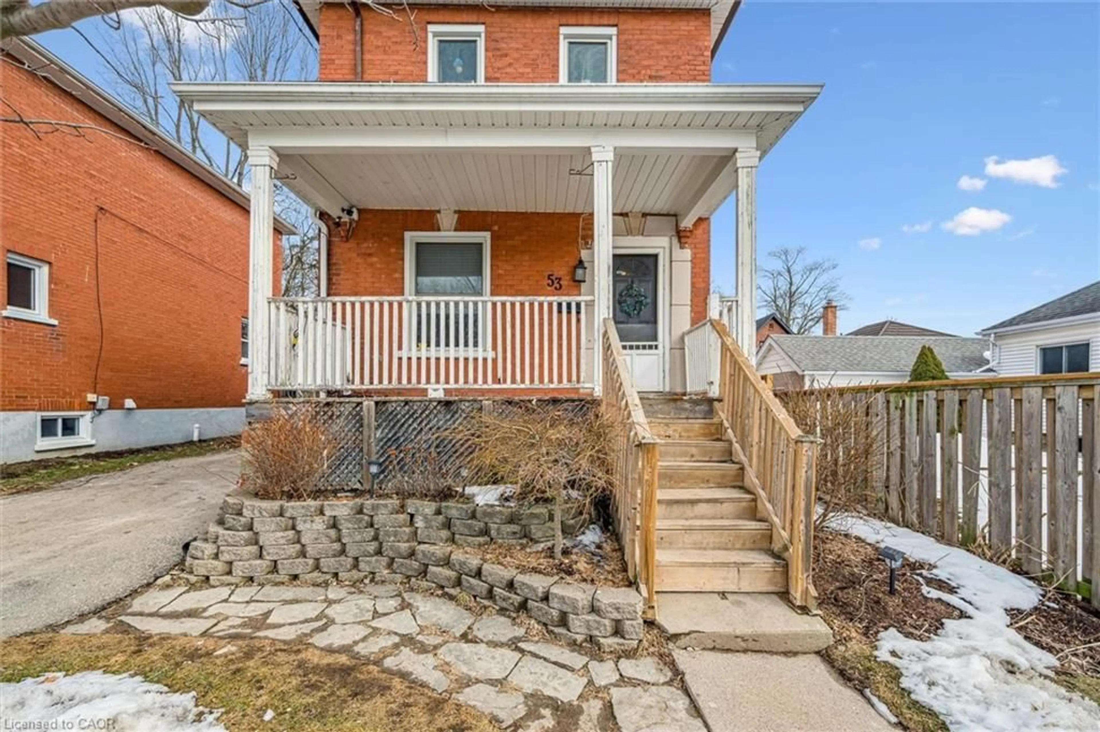 Home with brick exterior material, street for 53 Lowell St, Cambridge Ontario N1R 5E2