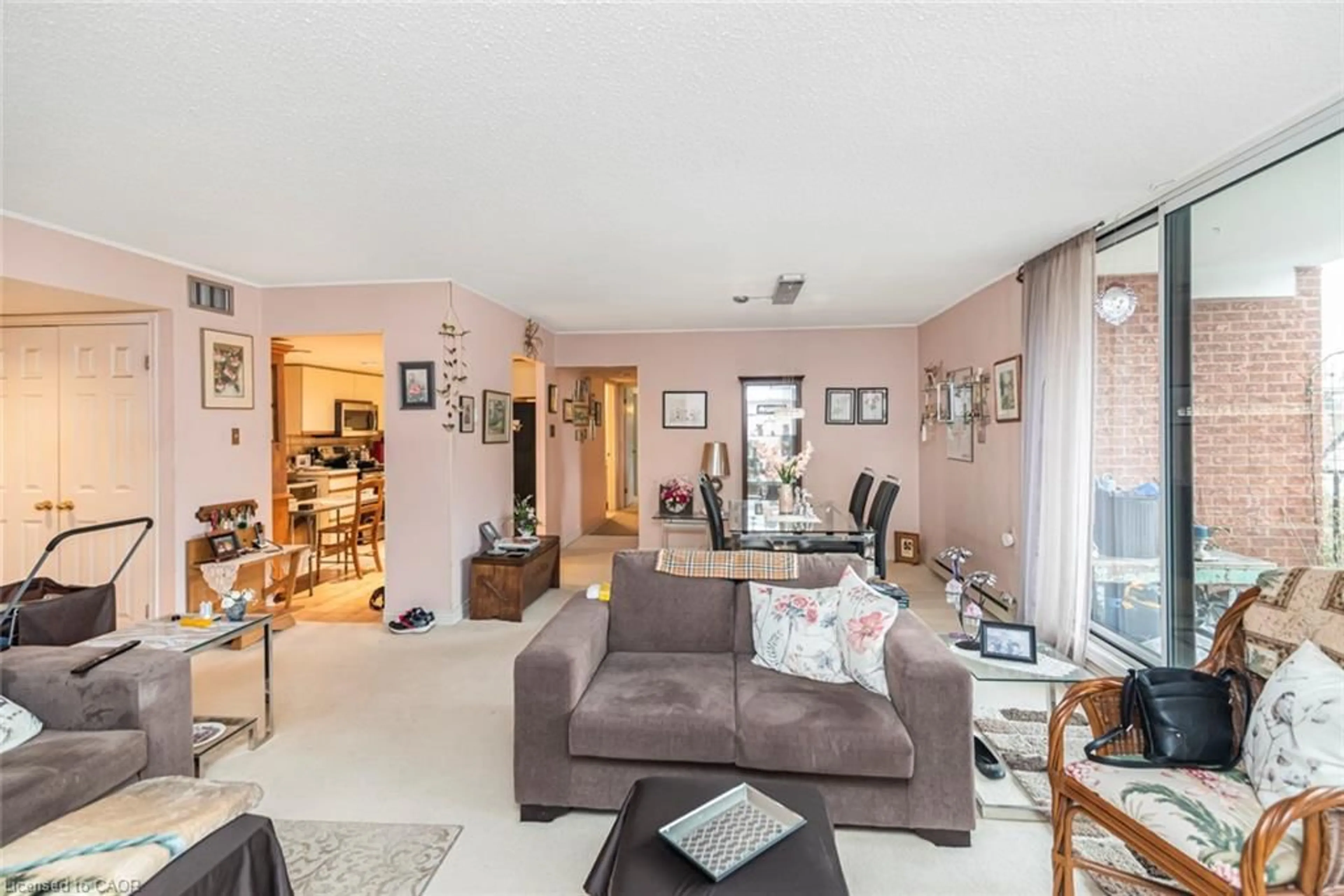 Living room with furniture, unknown for 150 Wilson St #304, Ancaster Ontario L8L 2H7