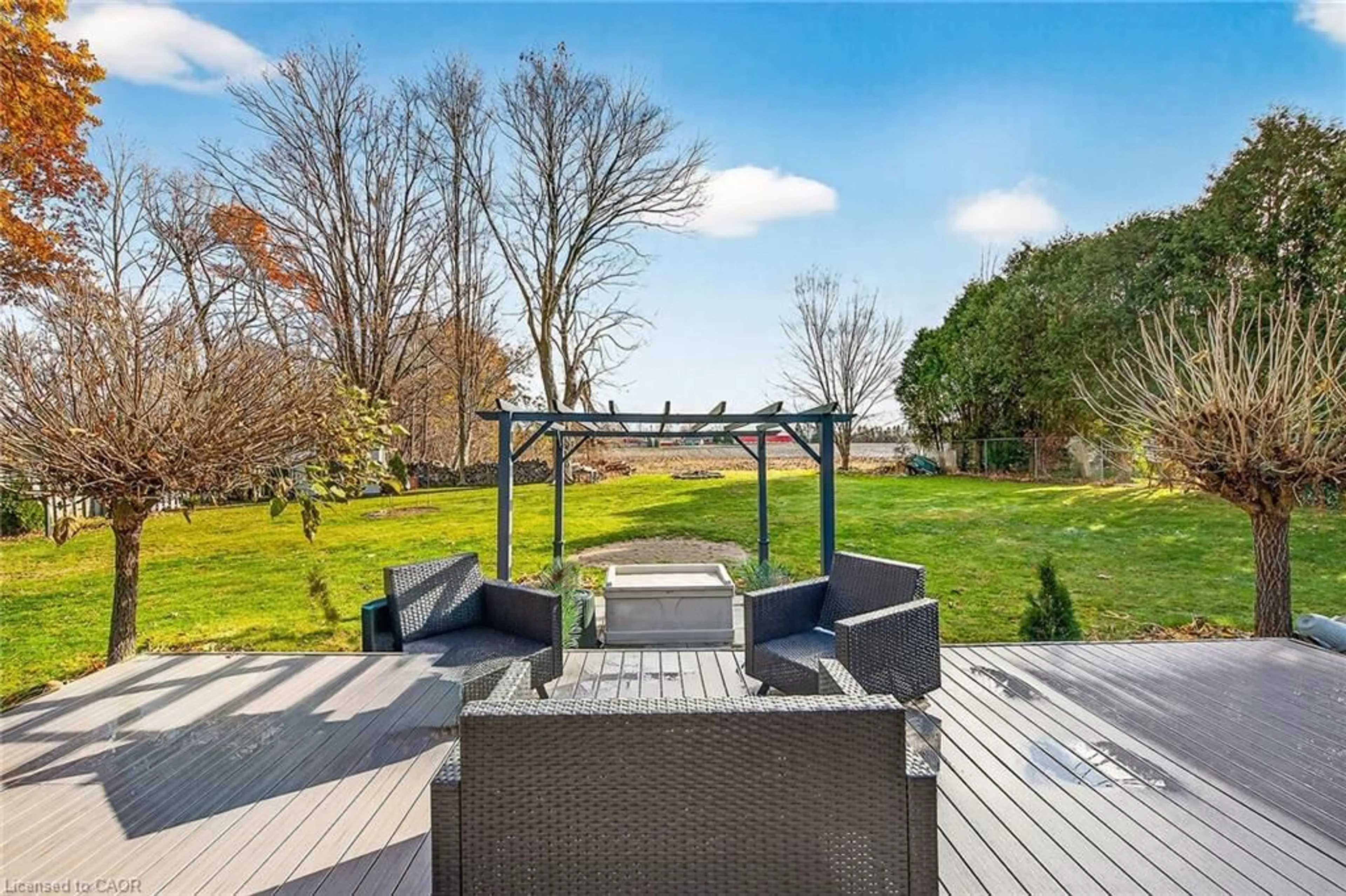 Patio, water/lake/river/ocean view for 1597 Trinity Church Rd, Hannon Ontario L0R 1P0