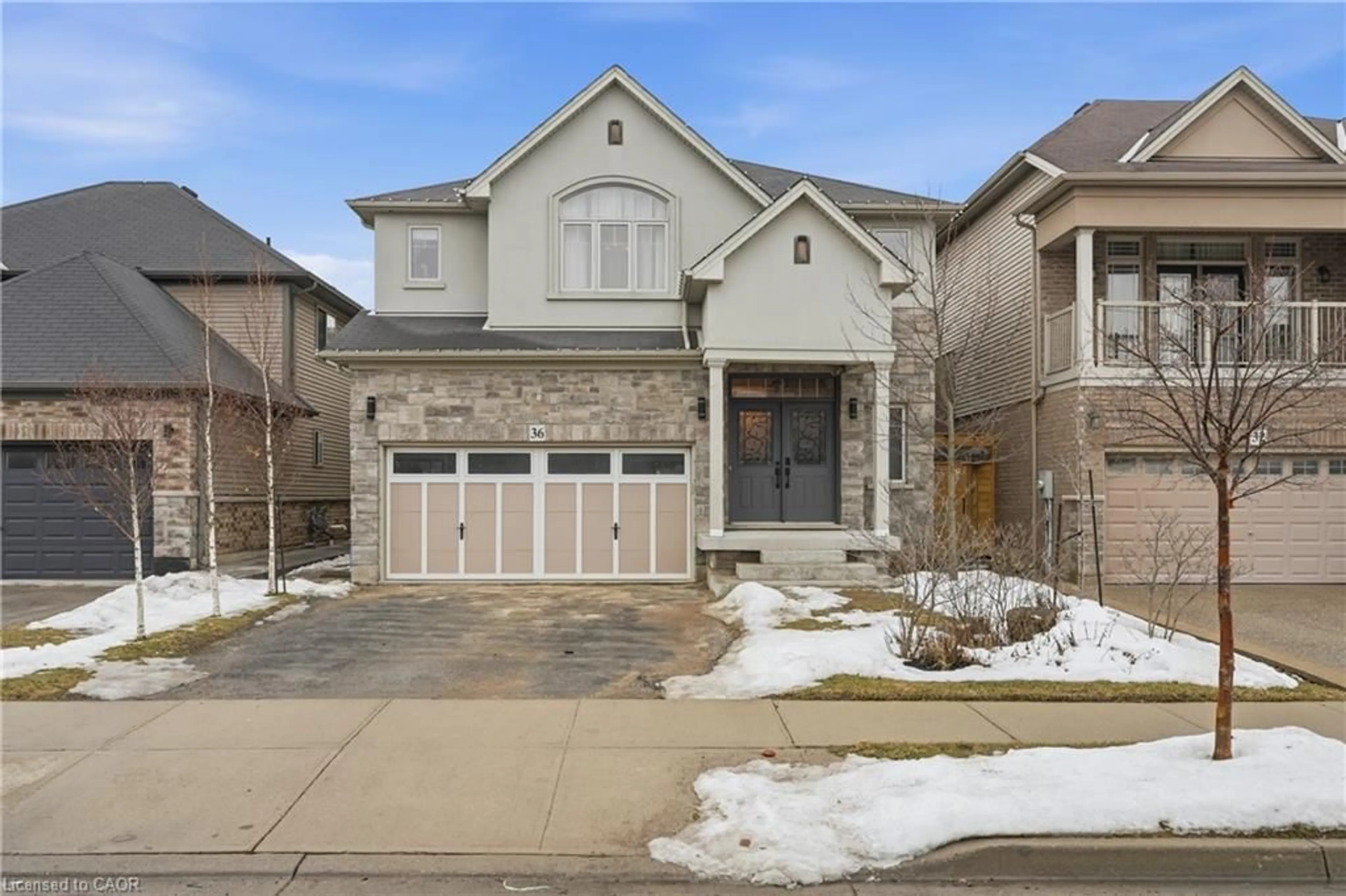 Home with brick exterior material, street for 36 Pavilion Dr, Binbrook Ontario L0R 1C0