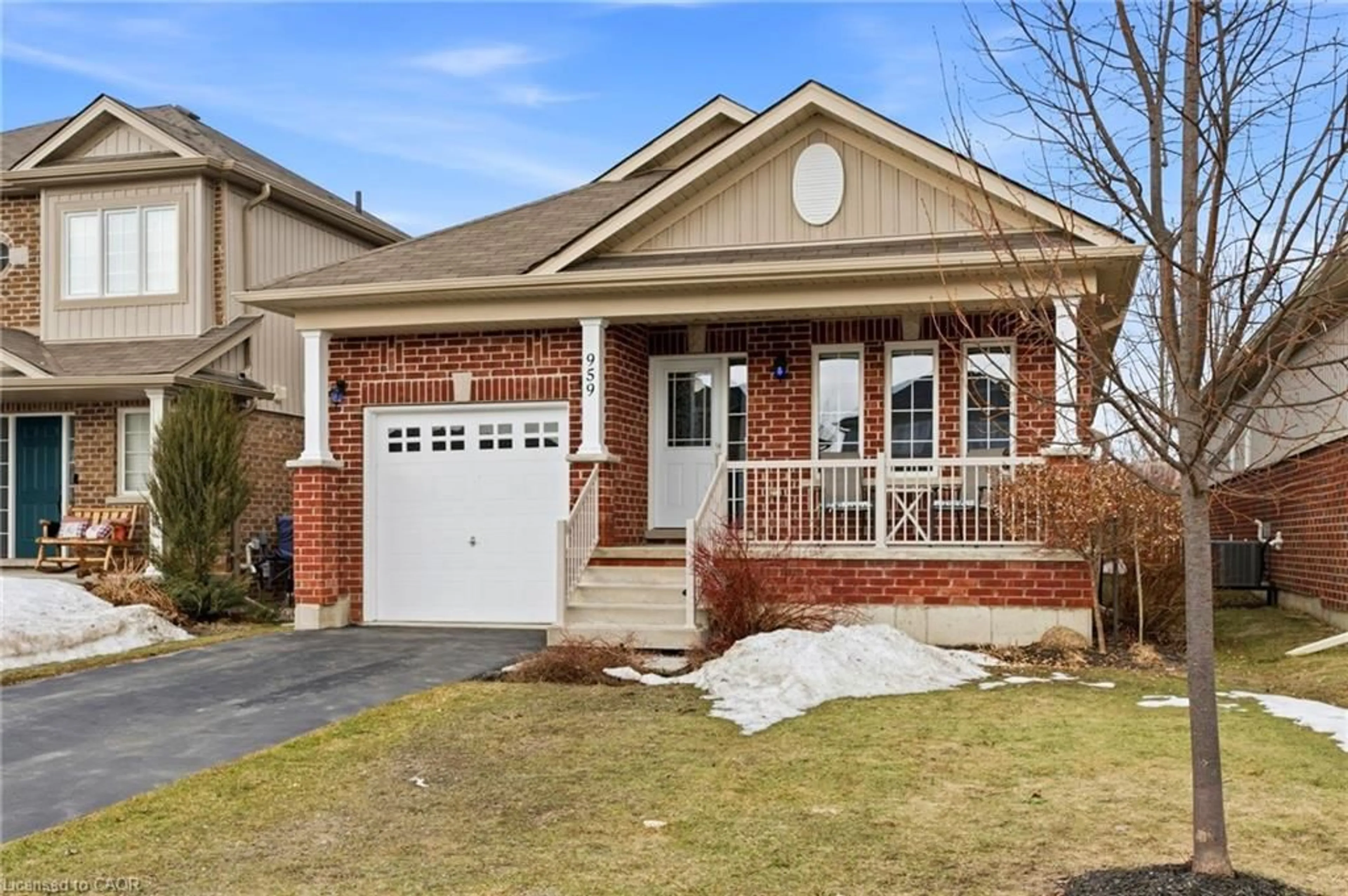 Home with brick exterior material, street for 959 Adams Ave, Listowel Ontario N4W 0E6